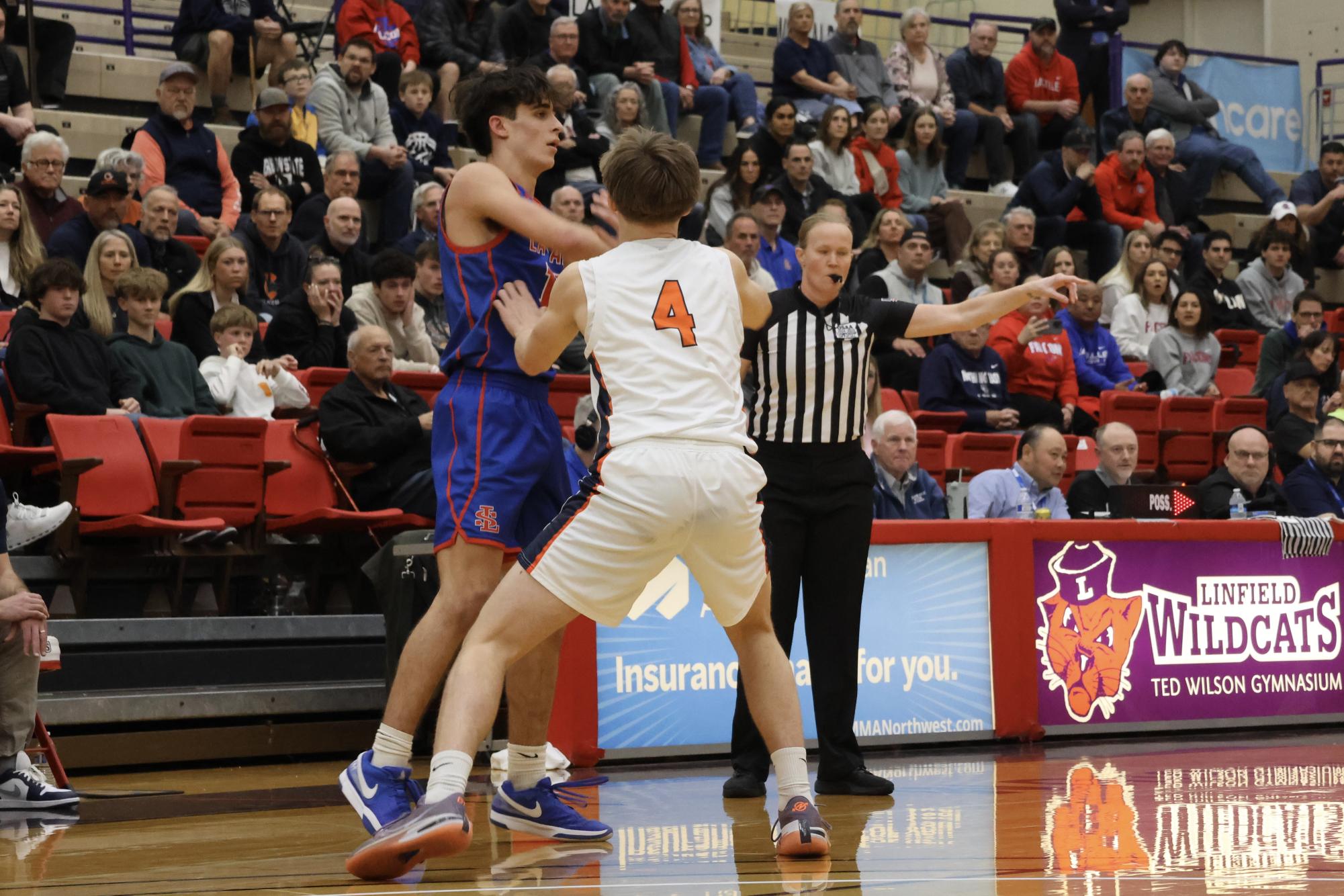 Photo Story: Falcons' Boys Basketball Fly Past First Seed Caldera