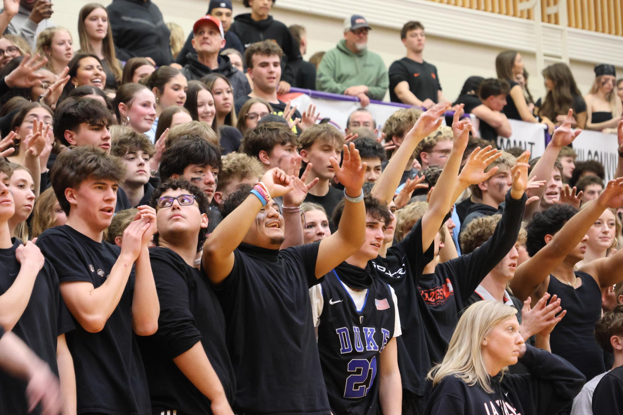 Photo Story: Falcons Upset Wildcats in 5A Boys Basketball Semifinals