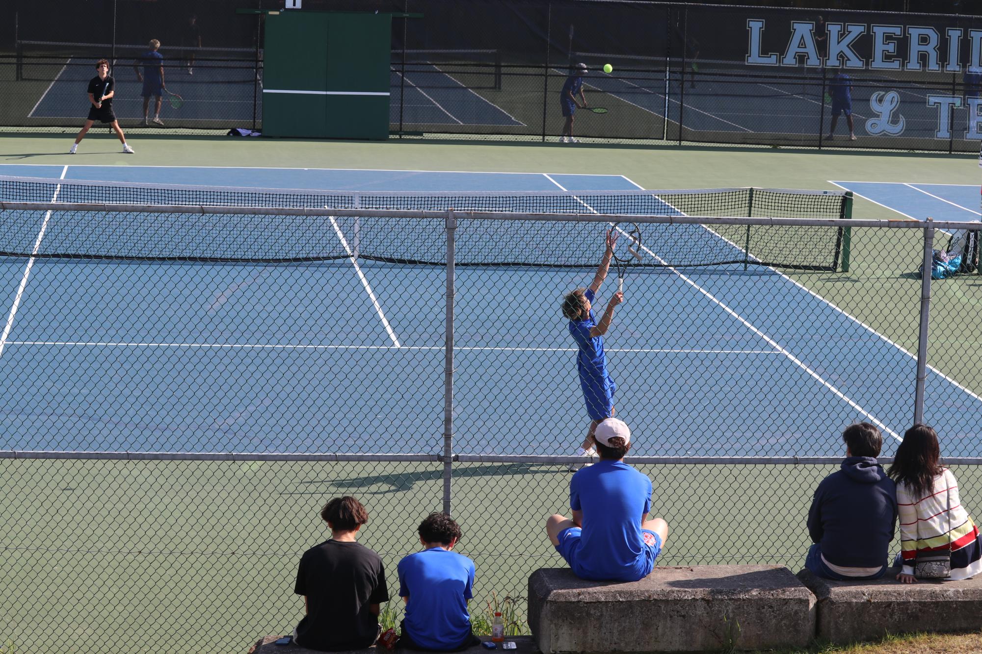 Boys Tennis Battles Against Lakeridge, Ultimately Losing After a Tie-Breaker
