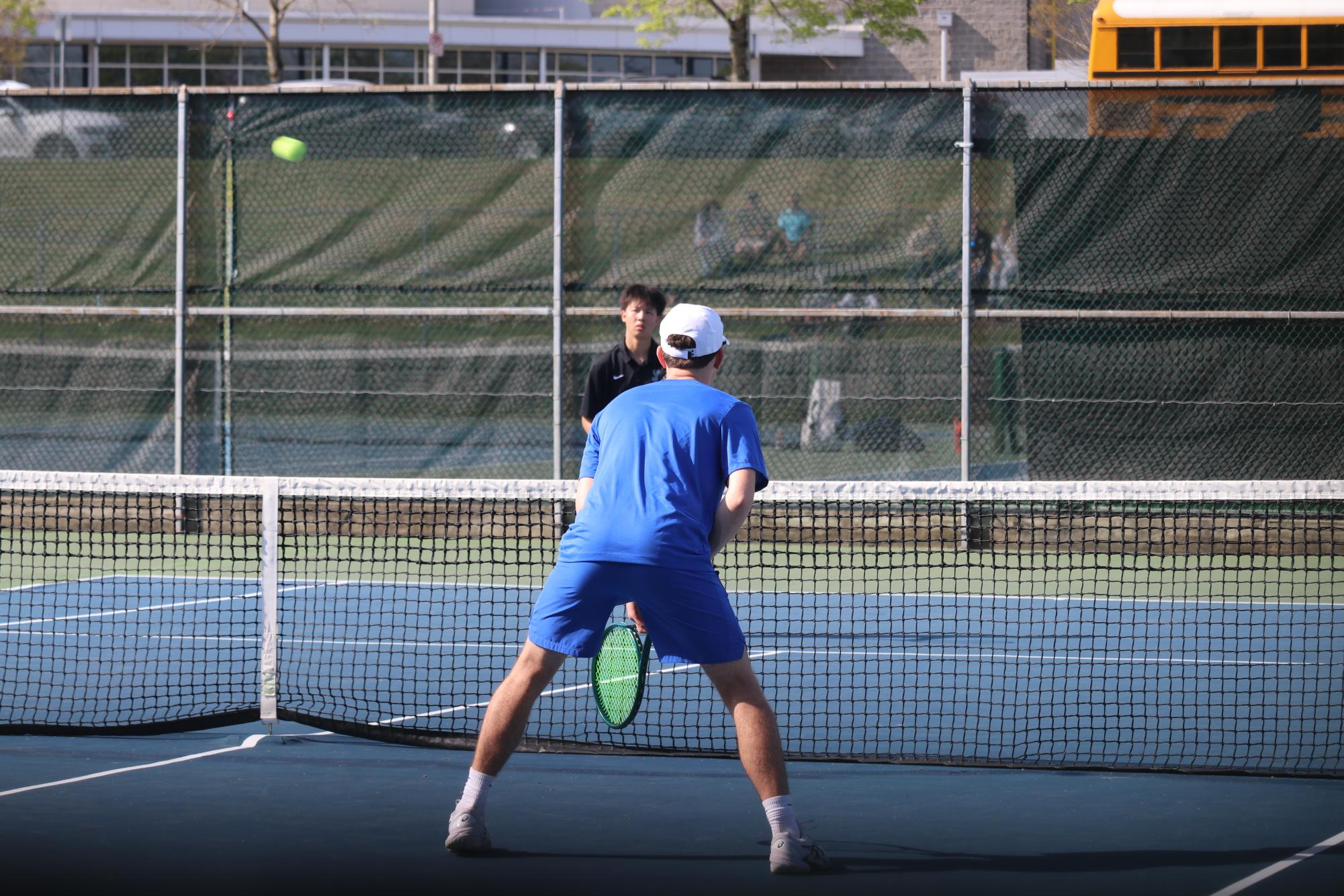 Boys Tennis Battles Against Lakeridge, Ultimately Losing After a Tie-Breaker