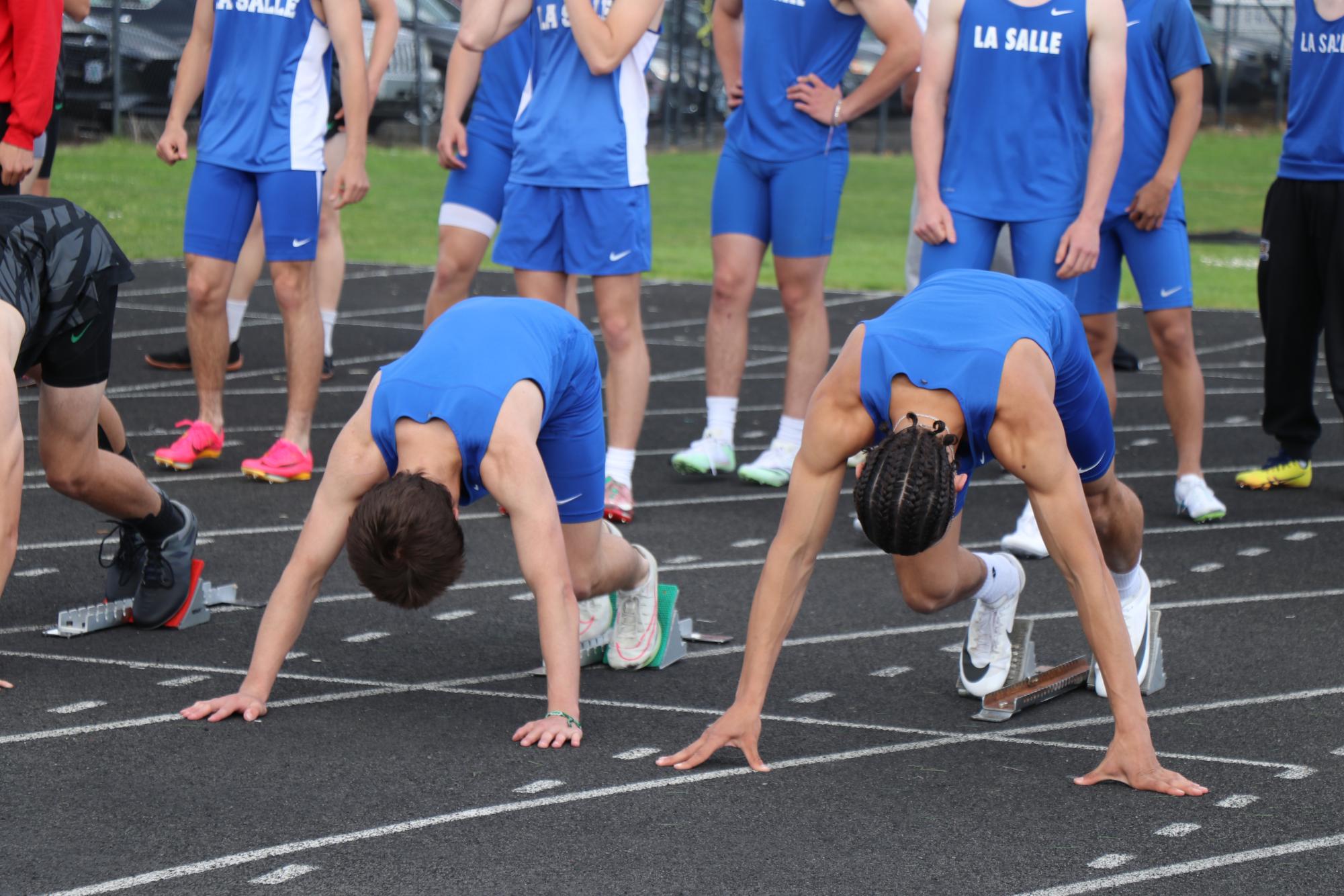 La Salle Track and Field Team Celebrates Their Senior Night with A Number Of Wins