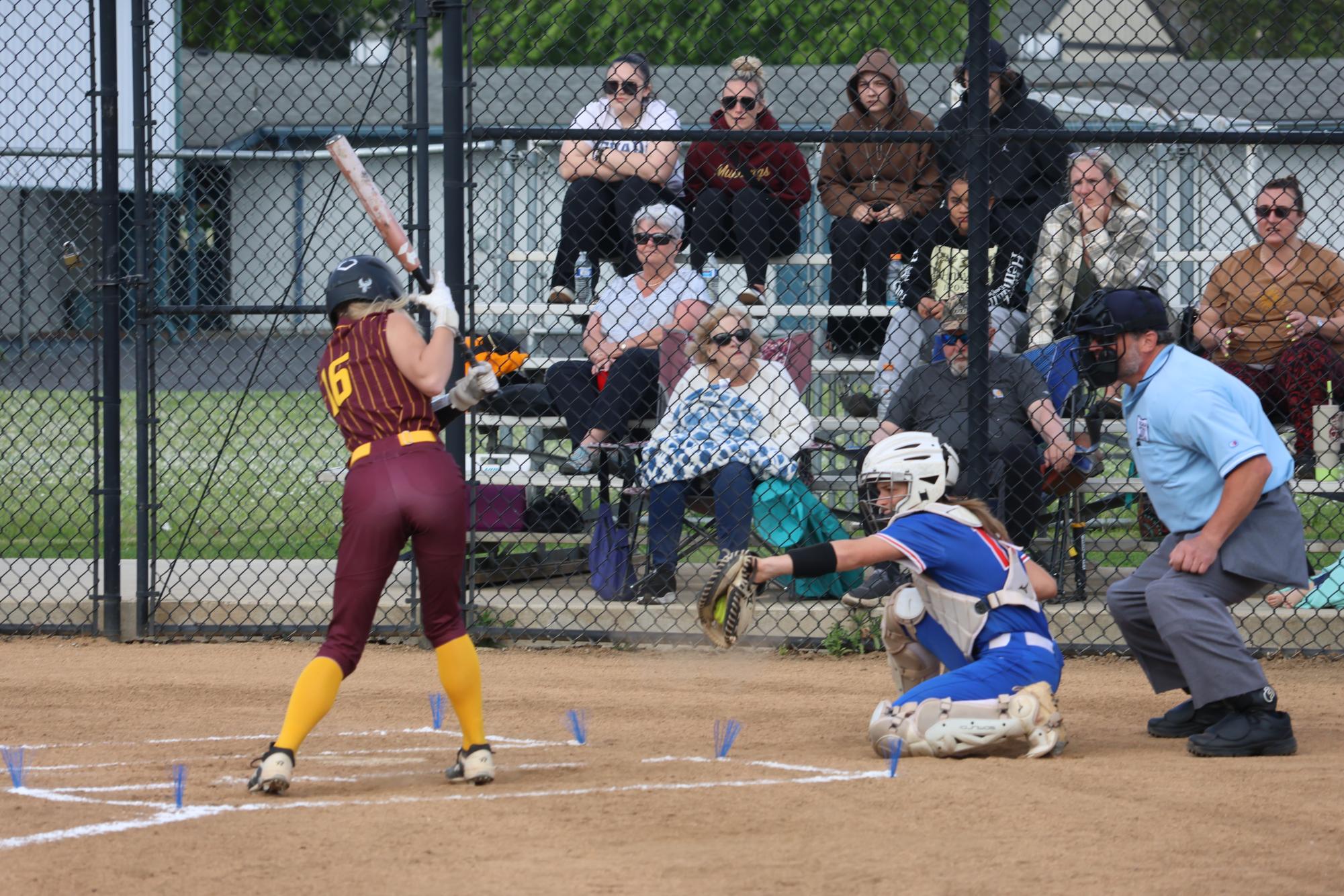 Falcon Softball Triumphs Against Milwaukie Mustangs, 17-1