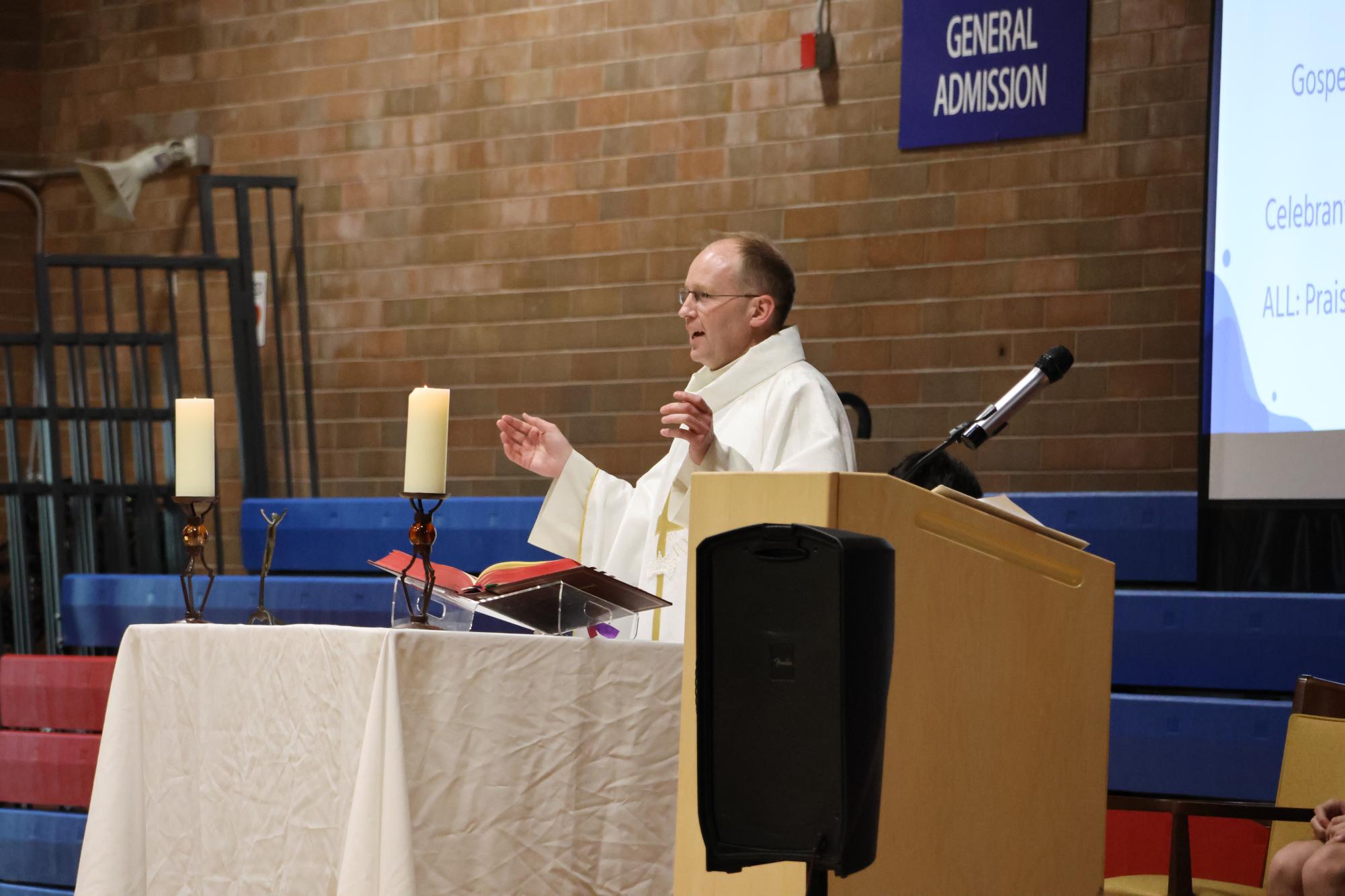 Photo Story: Founder's Week Activities Continue With Last Mass of the School Year