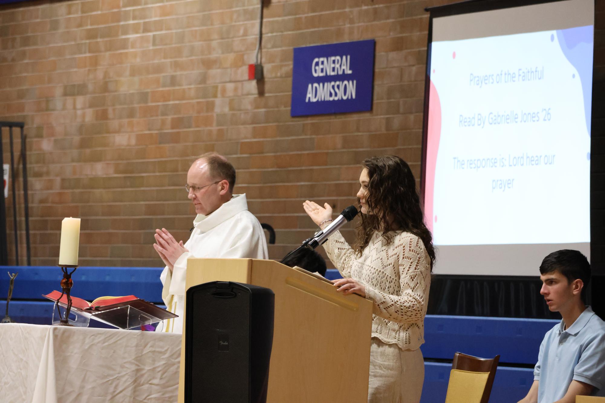 Photo Story: Founder's Week Activities Continue With Last Mass of the School Year