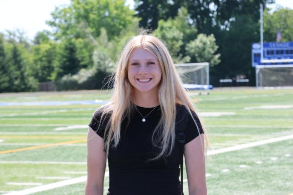 Senior Daphne Forman’s favorite part about softball is “the friendships and the bonds you can make.”