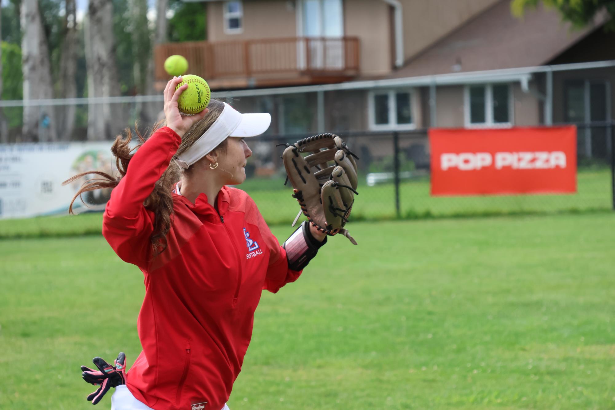 Photo Story: Falcons Softball Takes Down Wilsonville, 15–9