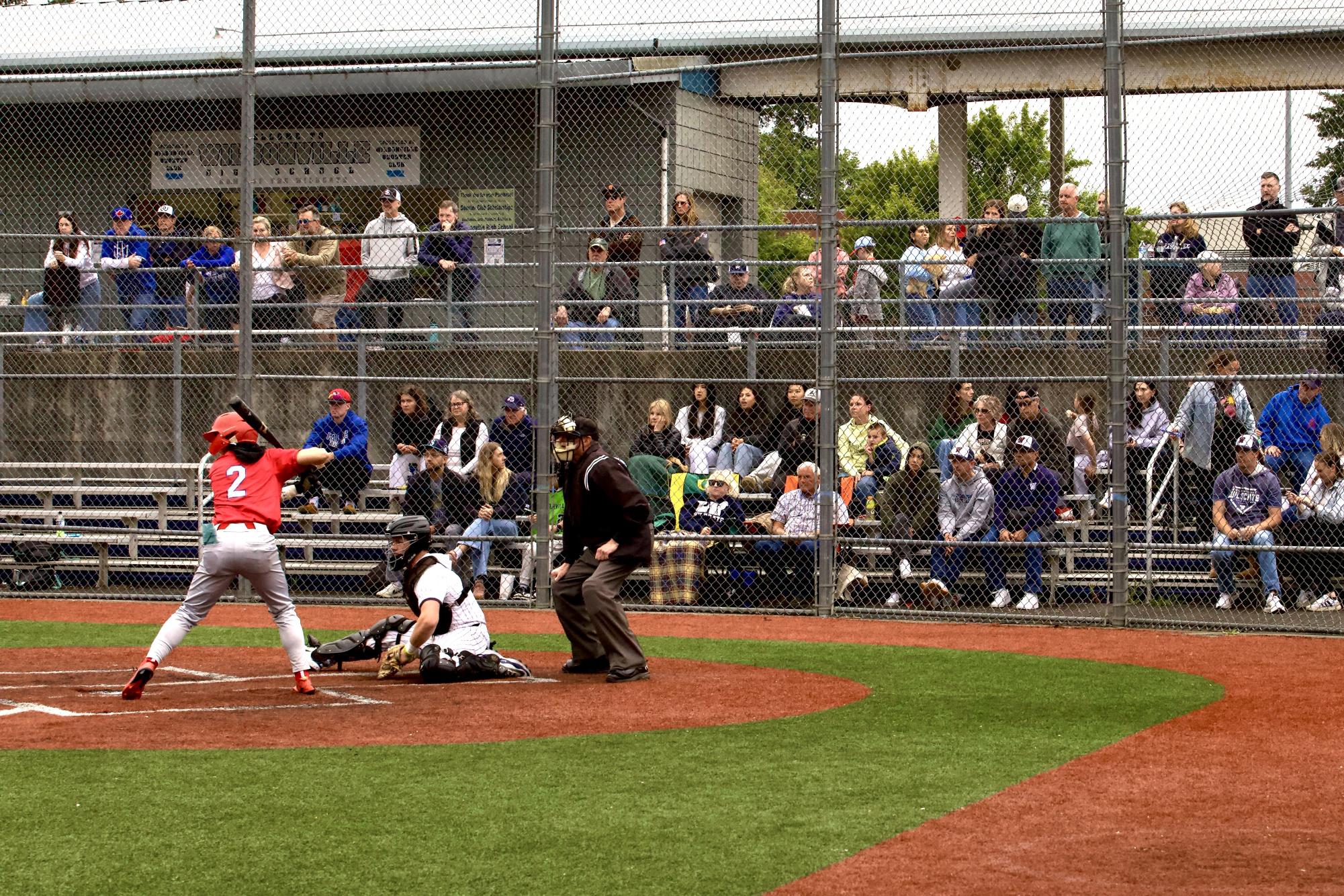 Photo Story: Varsity Baseball Falls Short at Wilsonville, 3-1