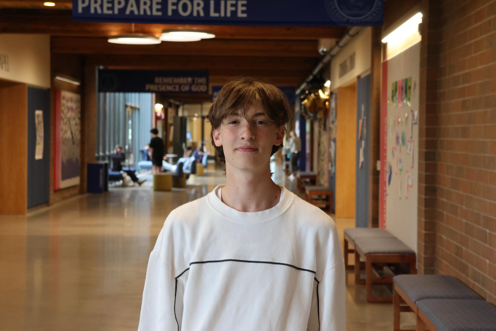 This was sophomore Jacob Broudy’s first year in Leadership, and he decided to apply for an executive council position because of his love for leadership in general. “Leadership has always been a big part of my life,” Broudy said, mentioning his leadership involvement in sports particularly.