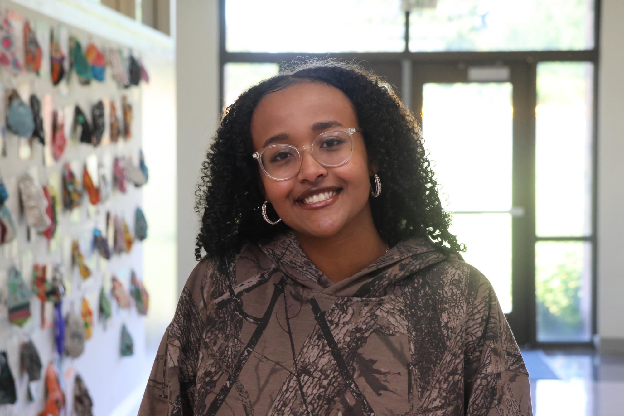 Sophomore Heremela Solomon is excited to have a partner in her role as an Officer of Inclusion next year. “I feel good,” she said. “This means you’re getting more voices and being able to hear from everybody.”