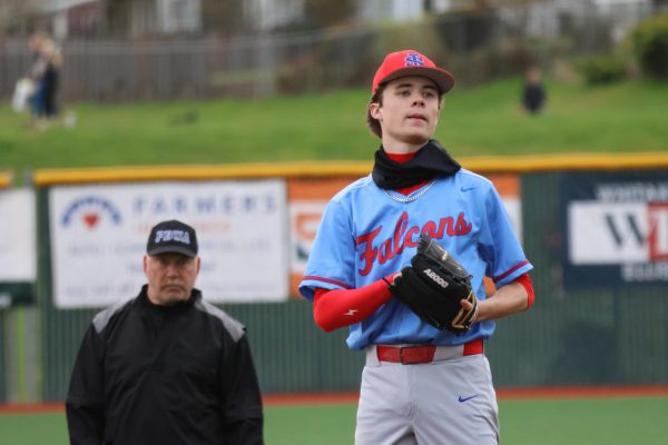 Outside of playing baseball, senior Torsten Hersom also enjoys skiing and mountain biking.
