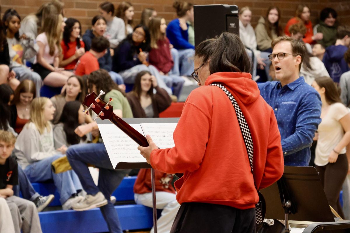 Students in La Salle’s semester-long workshop arrange songs by ear — no sheet music, no shortcuts.