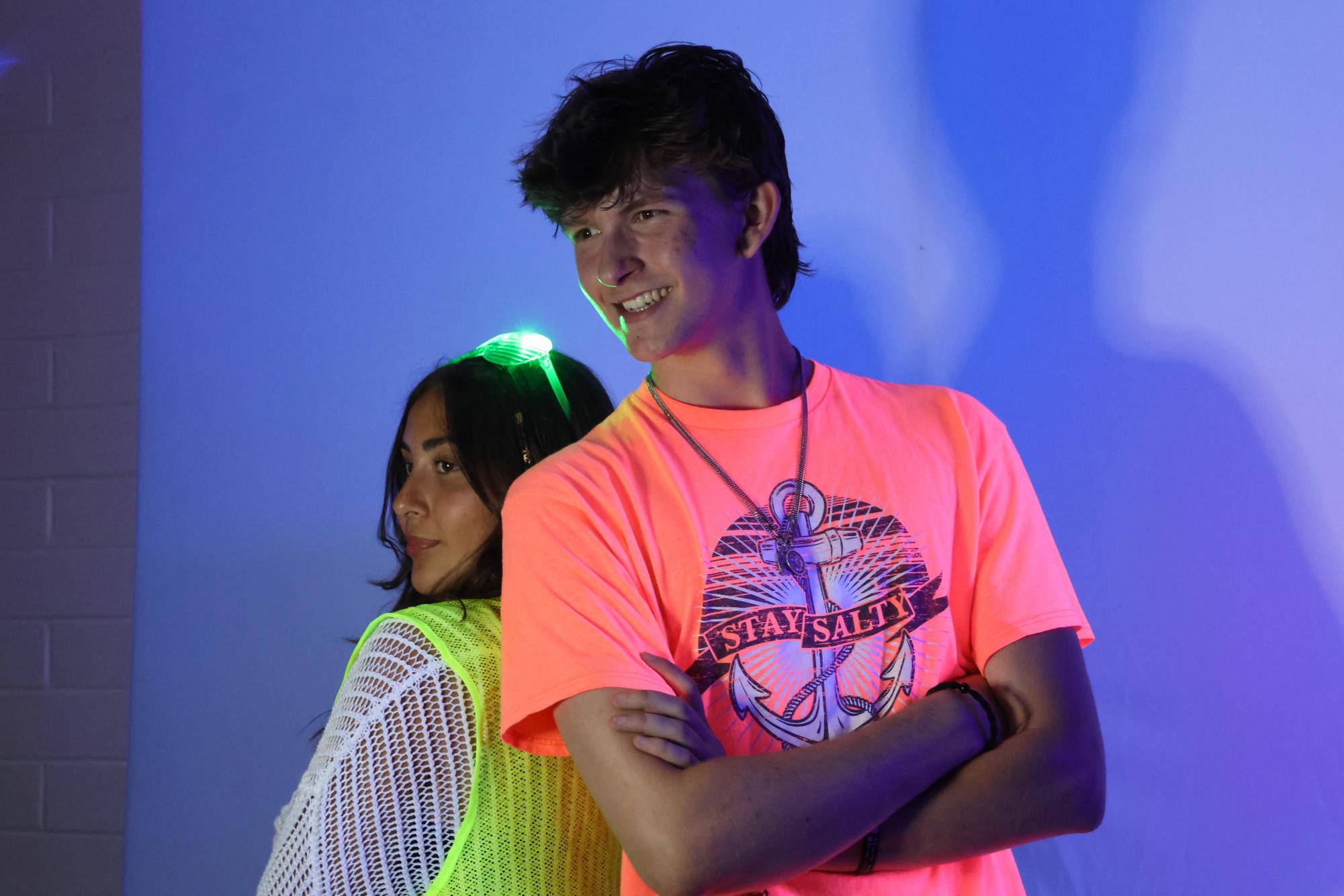 La Salle’s Neon Glow Dance Lights Up the Cafeteria