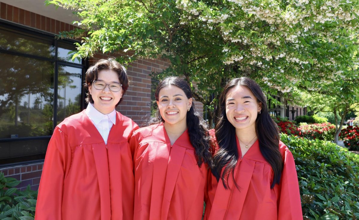 Valedictorian Phoebe Sandholm will be attending Smith College in Northampton, Massachusetts, while salutatorian Emily Martin is planning to travel to Chapman University in Orange County, California, and valedictorian Kari Yatsushiro will be pursuing her love of engineering at California Polytechnic State University in San Diego, California.