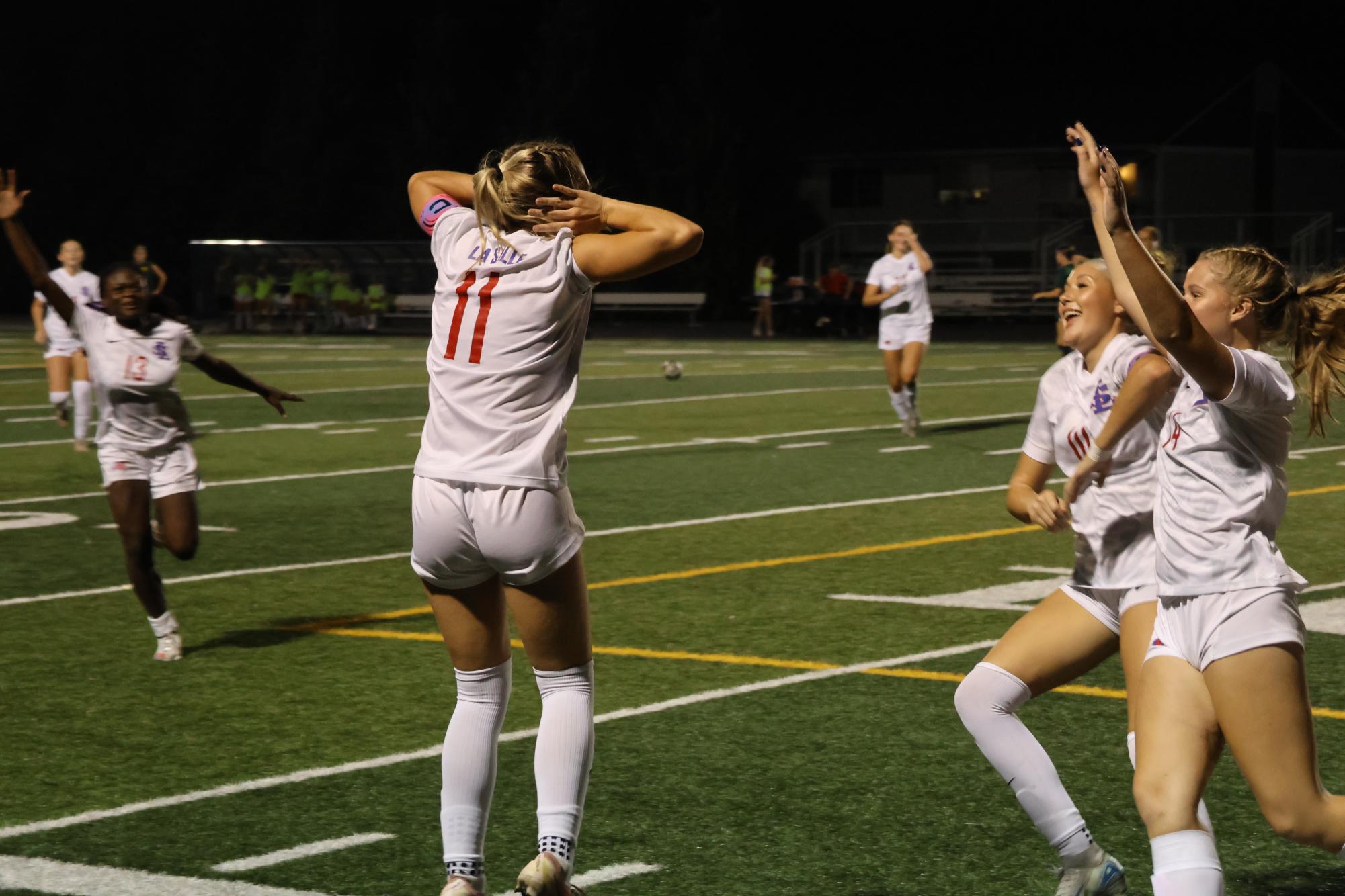 Photo Story: Girls Soccer Falters in their First Game, Losing 4-2