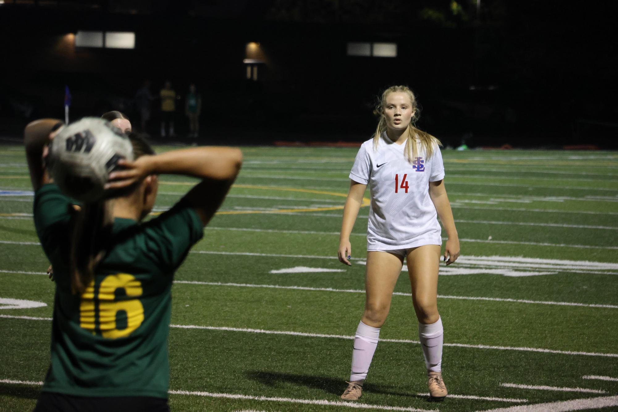 Photo Story: Girls Soccer Falters in their First Game, Losing 4-2