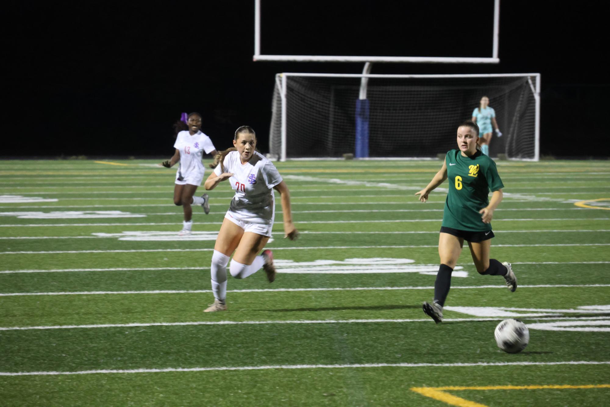 Photo Story: Girls Soccer Falters in their First Game, Losing 4-2