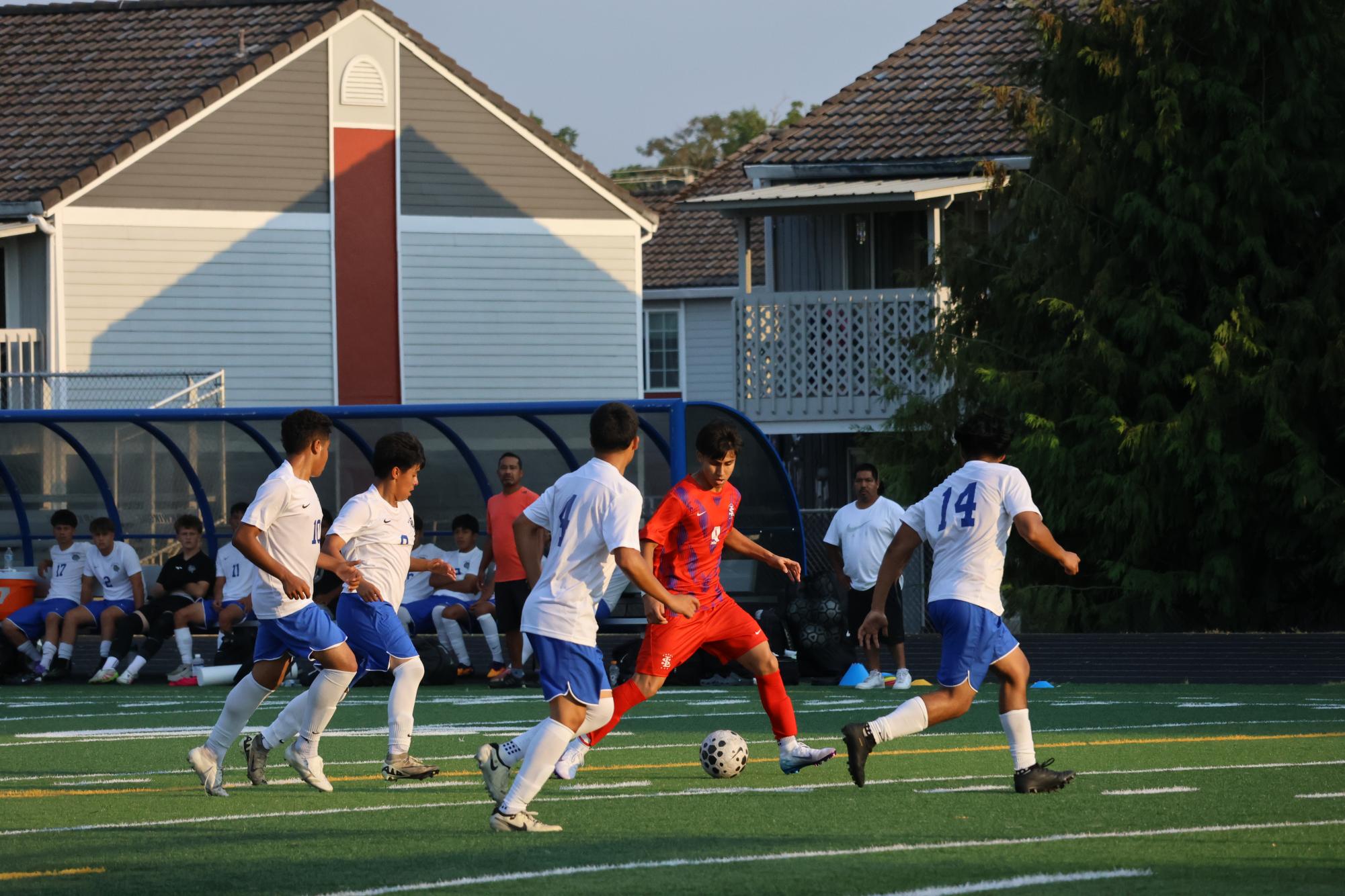 Photo Story: Boys Soccer vs Woodburn Ends in 1-1 Standoff