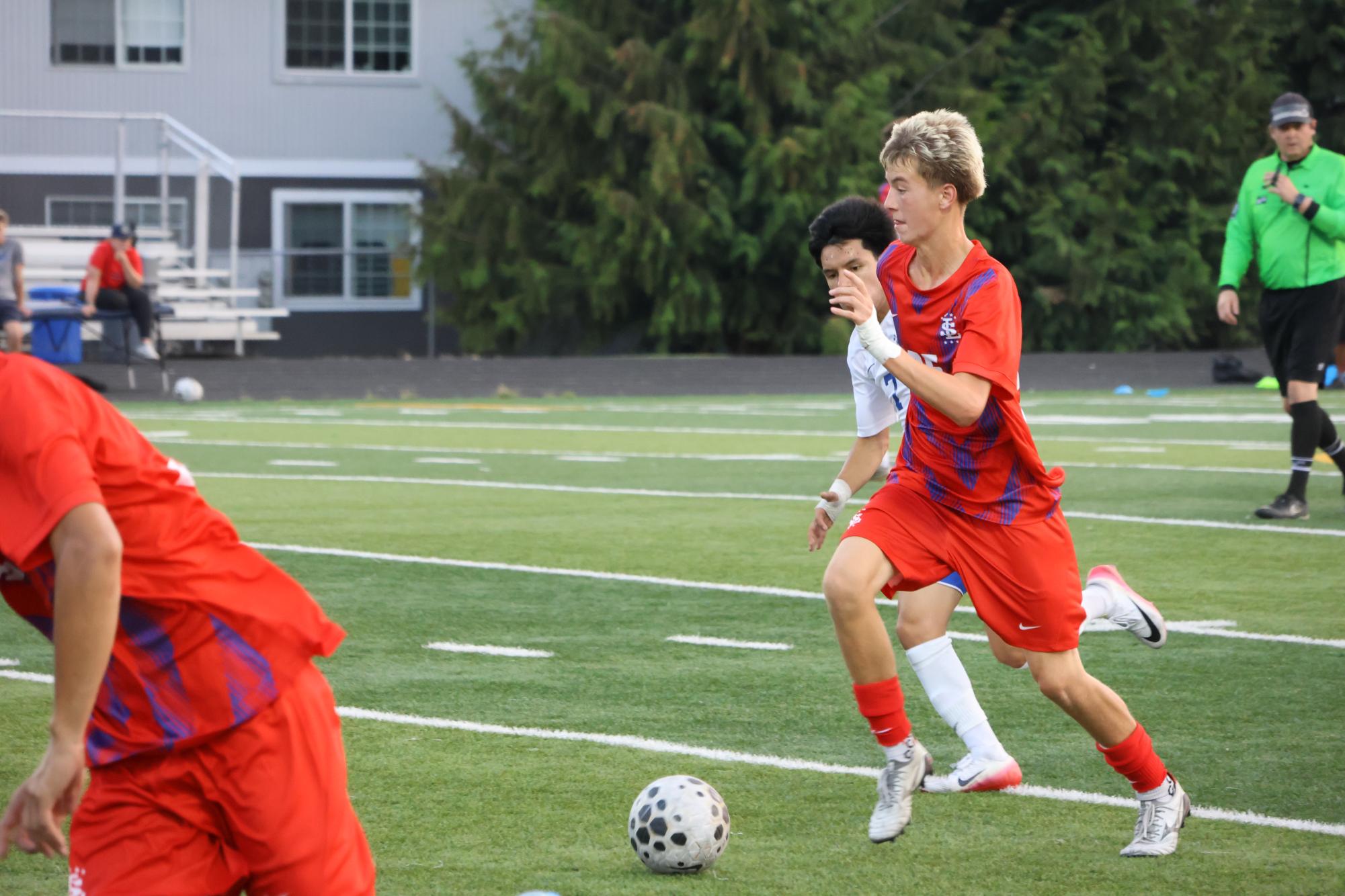 Photo Story: Boys Soccer vs Woodburn Ends in 1-1 Standoff