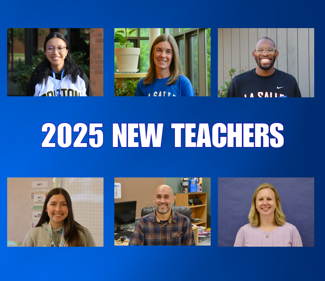 La Salle welcomes several new staff members this school year to the nest. 