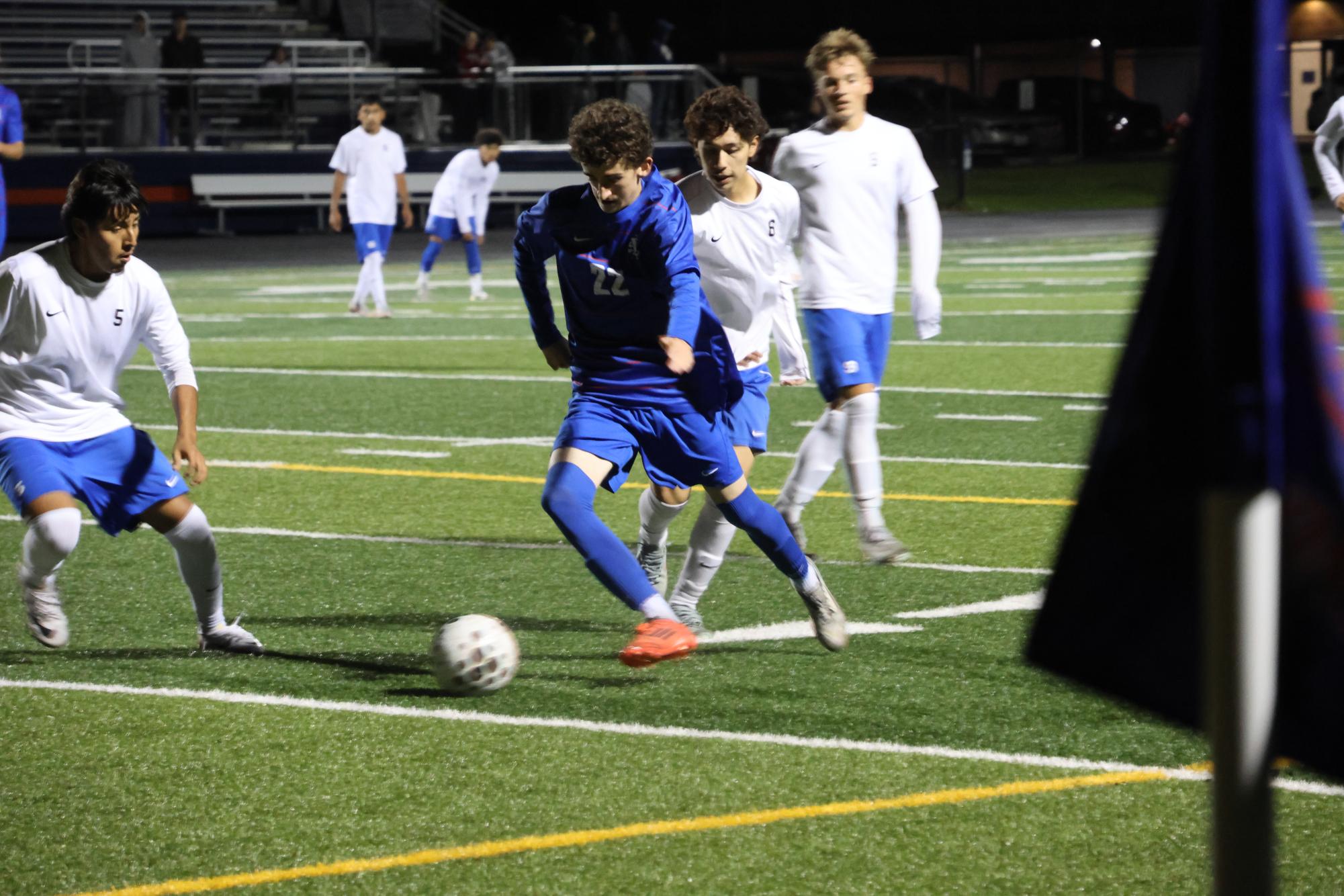 Boys Soccer Continues League Play, Hoping To Make Another Run to State