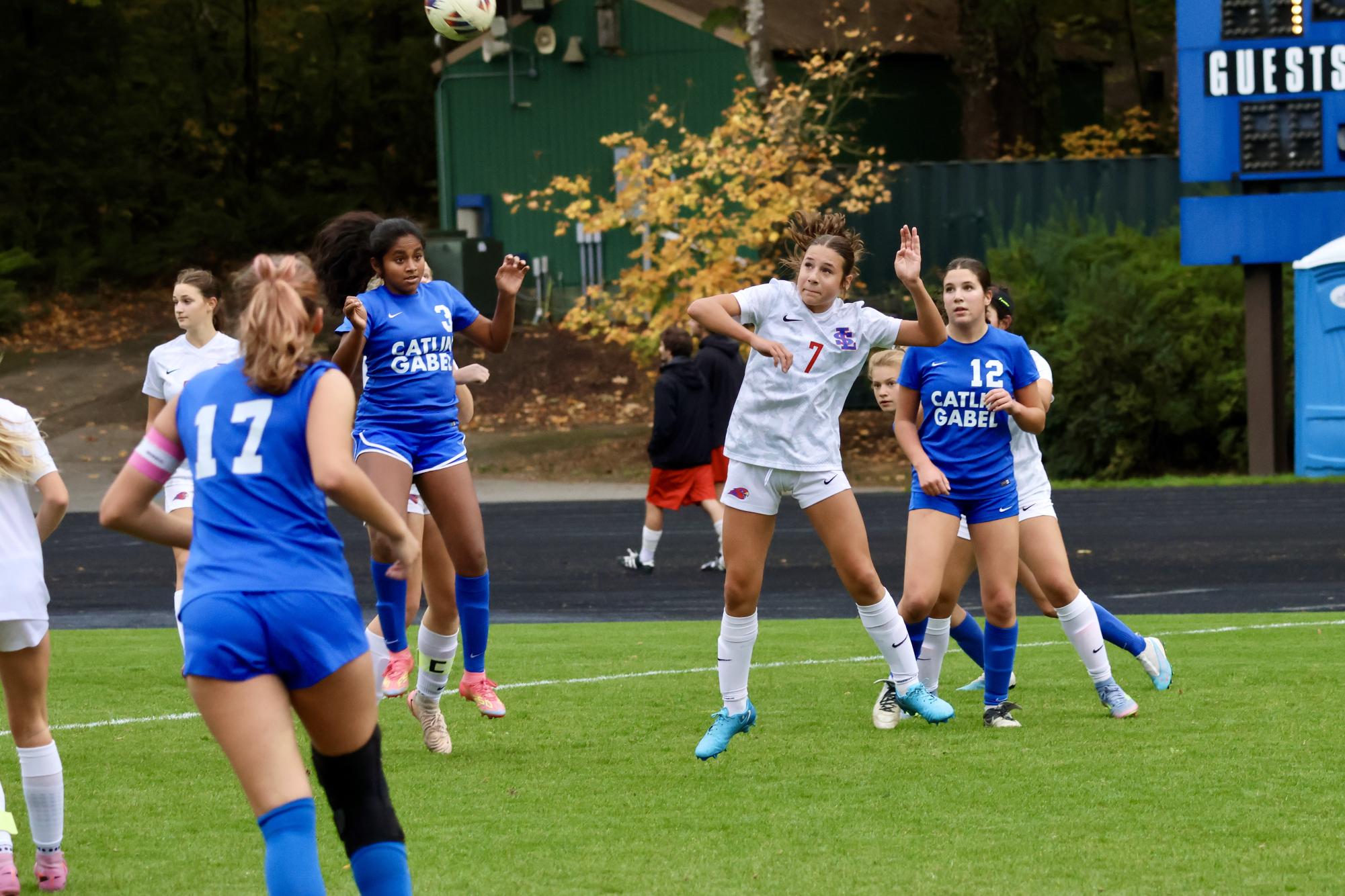 Photo Story: La Salle Varsity Girls Soccer Loses 1-0 at Catlin Gabel