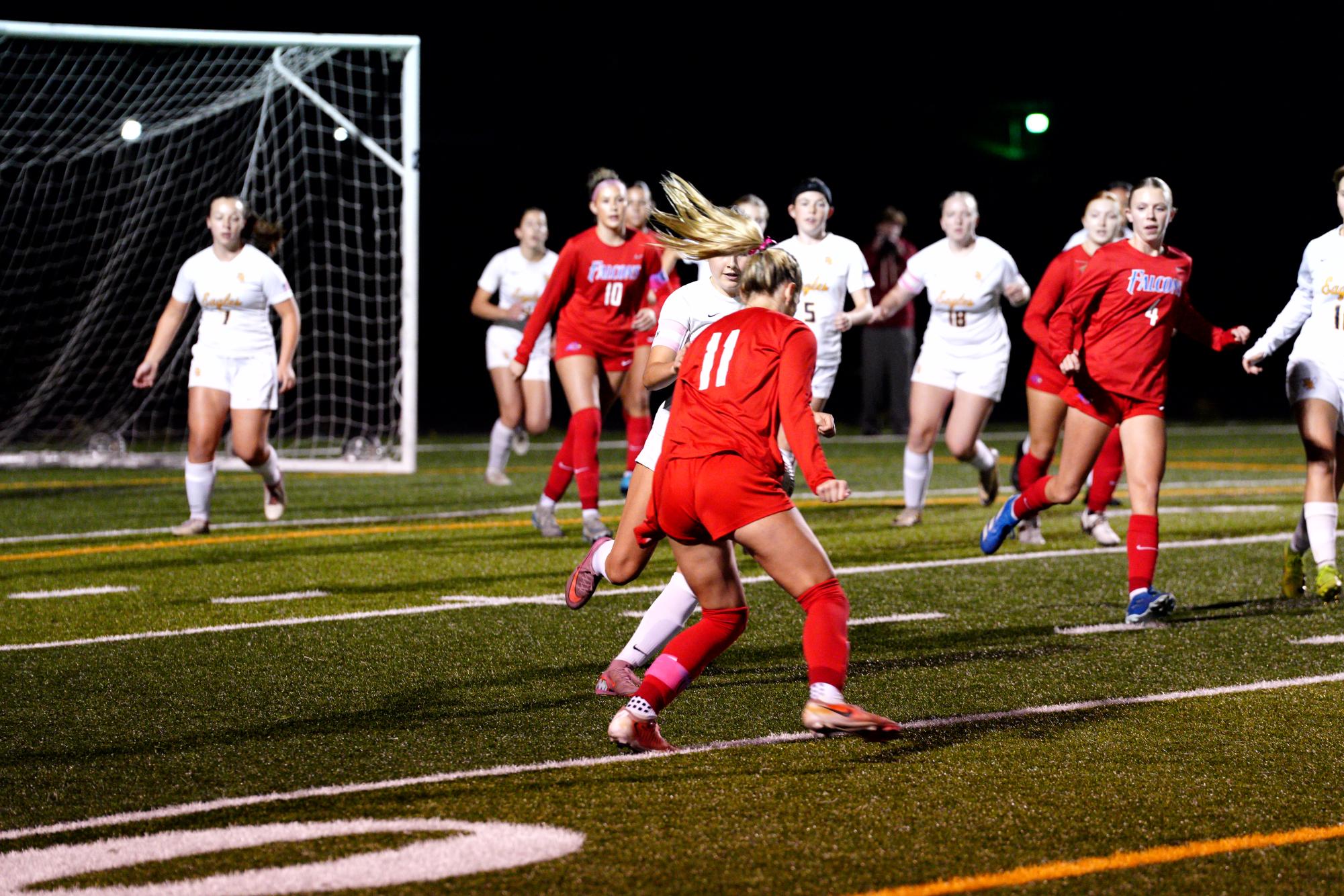 Photo Story: Girls Soccer Silences Hood River Valley 2–0 on Future Falcon Night