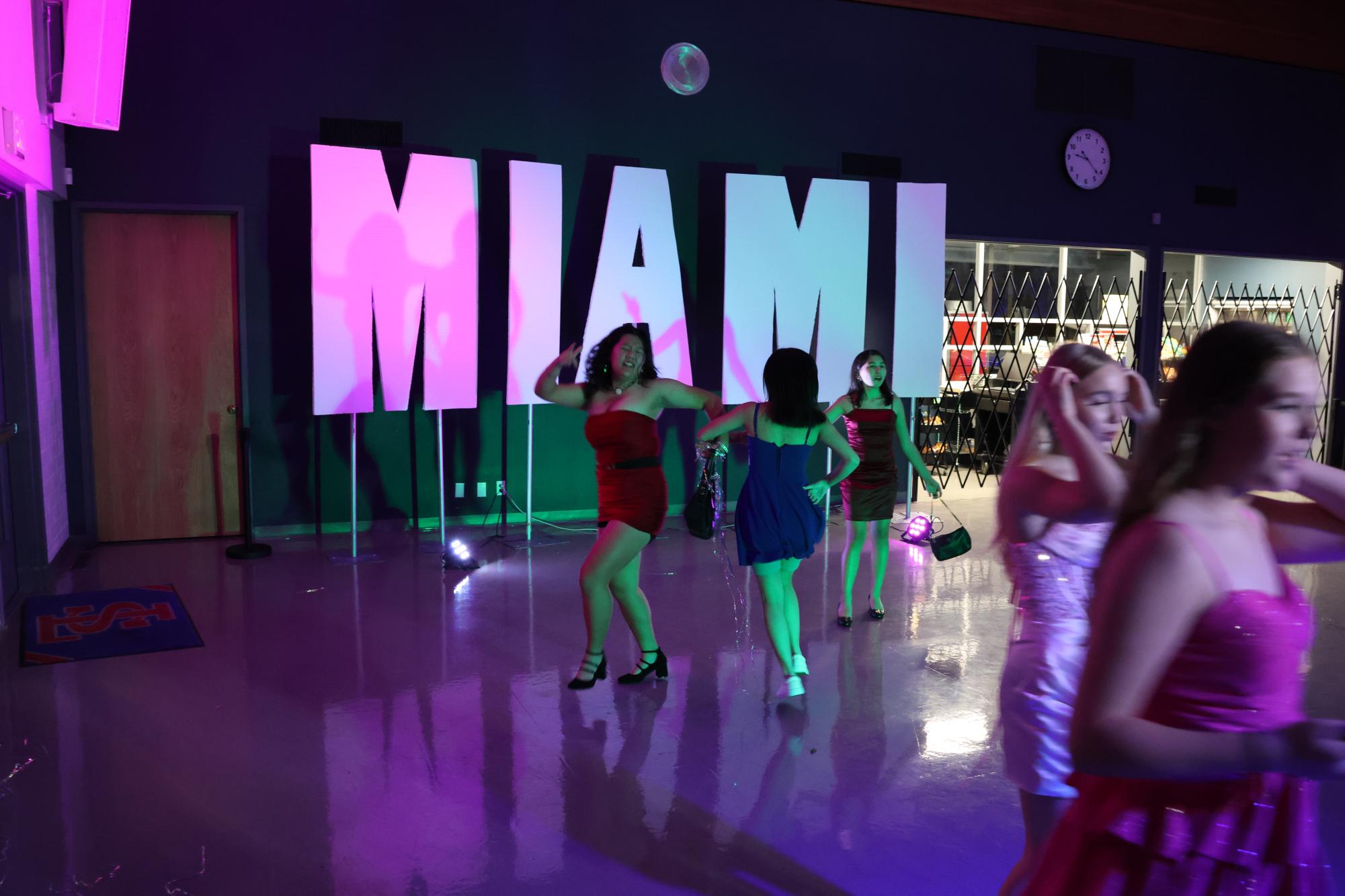 Photo Story: Students Head to Miami for a Spirited Dance
