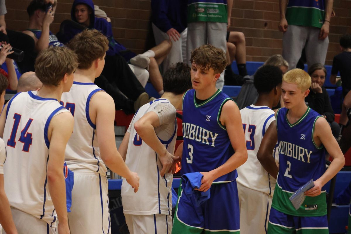 La Salle’s and Modbury’s boys basketball teams competed against each other in a friendly match, with the win going to the Falcons. 