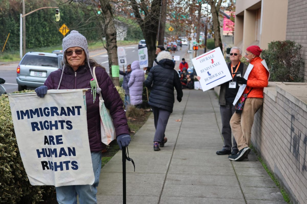 As Immigration and Customs Enforcement activity intensifies across Portland, religious communities — from protest lines to Catholic school hallways — grapple with what it means to ‘welcome the stranger.’