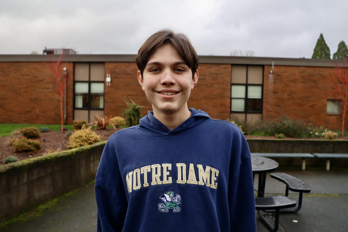 This year, junior Daniel Garbitelli is taking an art class not only because he needs the credit, but because he wants to improve his skills.