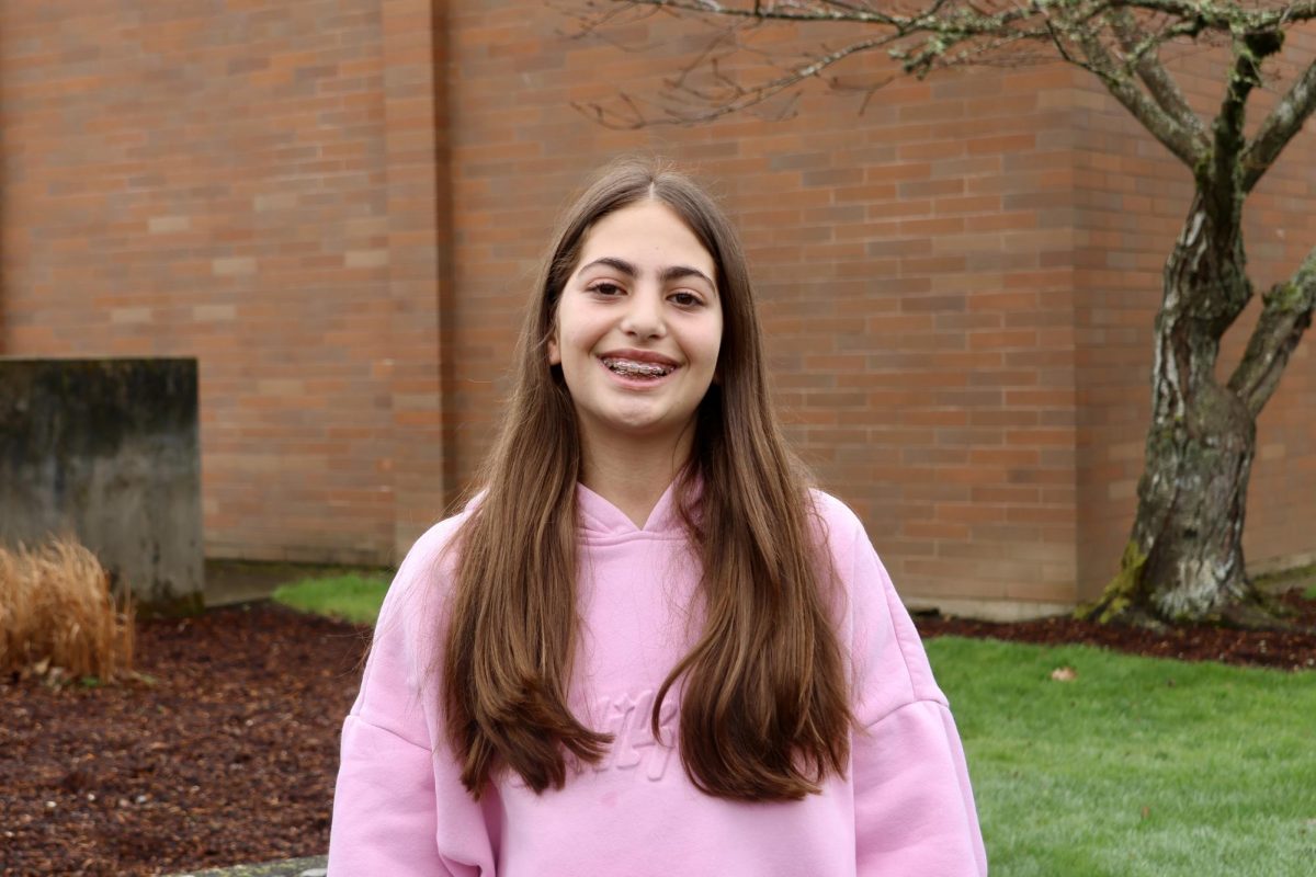 Freshman Madison Karam likes to listen to any genre of music especially during practice. 
