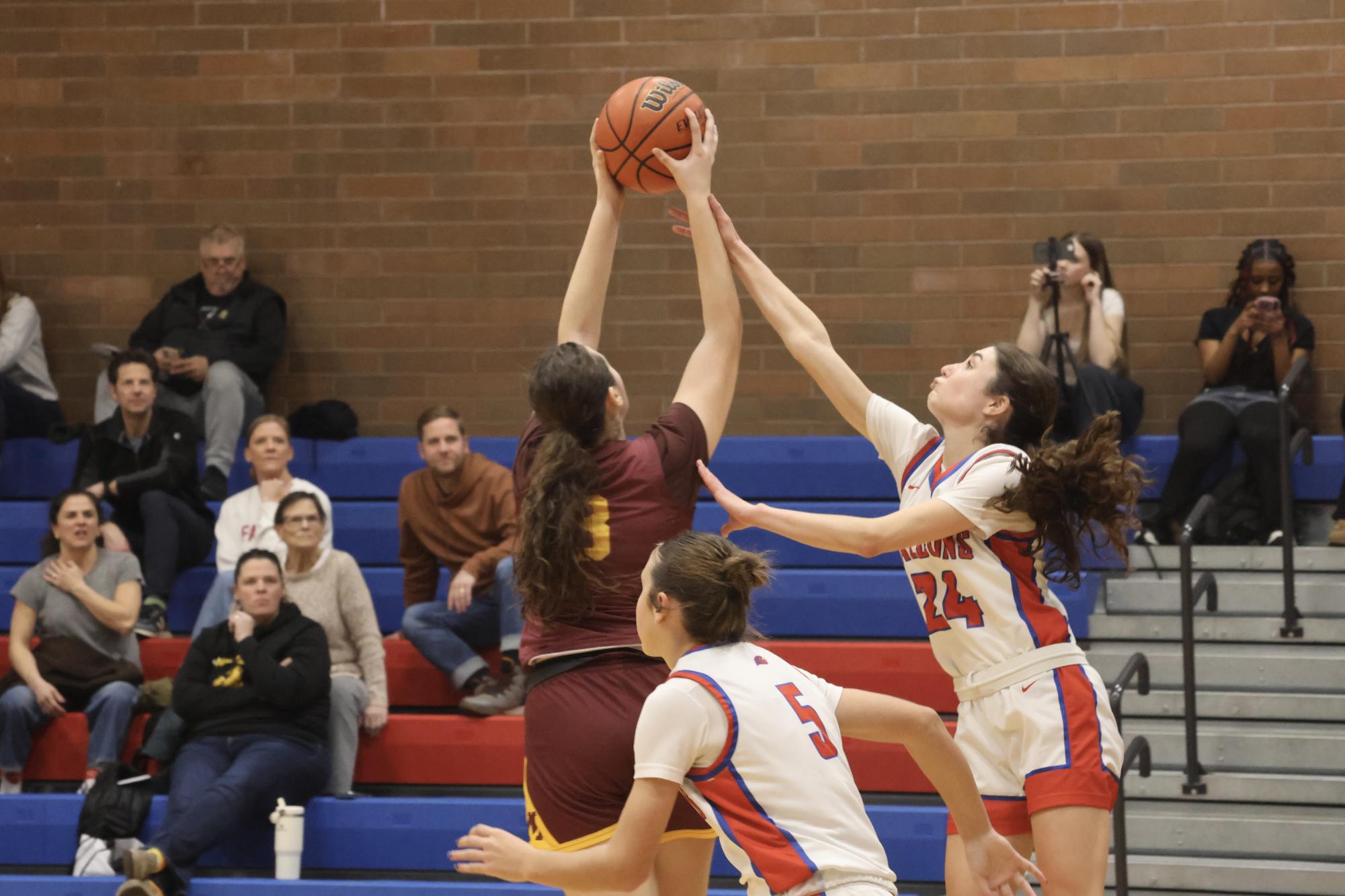 Photo Story: La Salle Girls Basketball Demolishes Milwaukie 72–13
