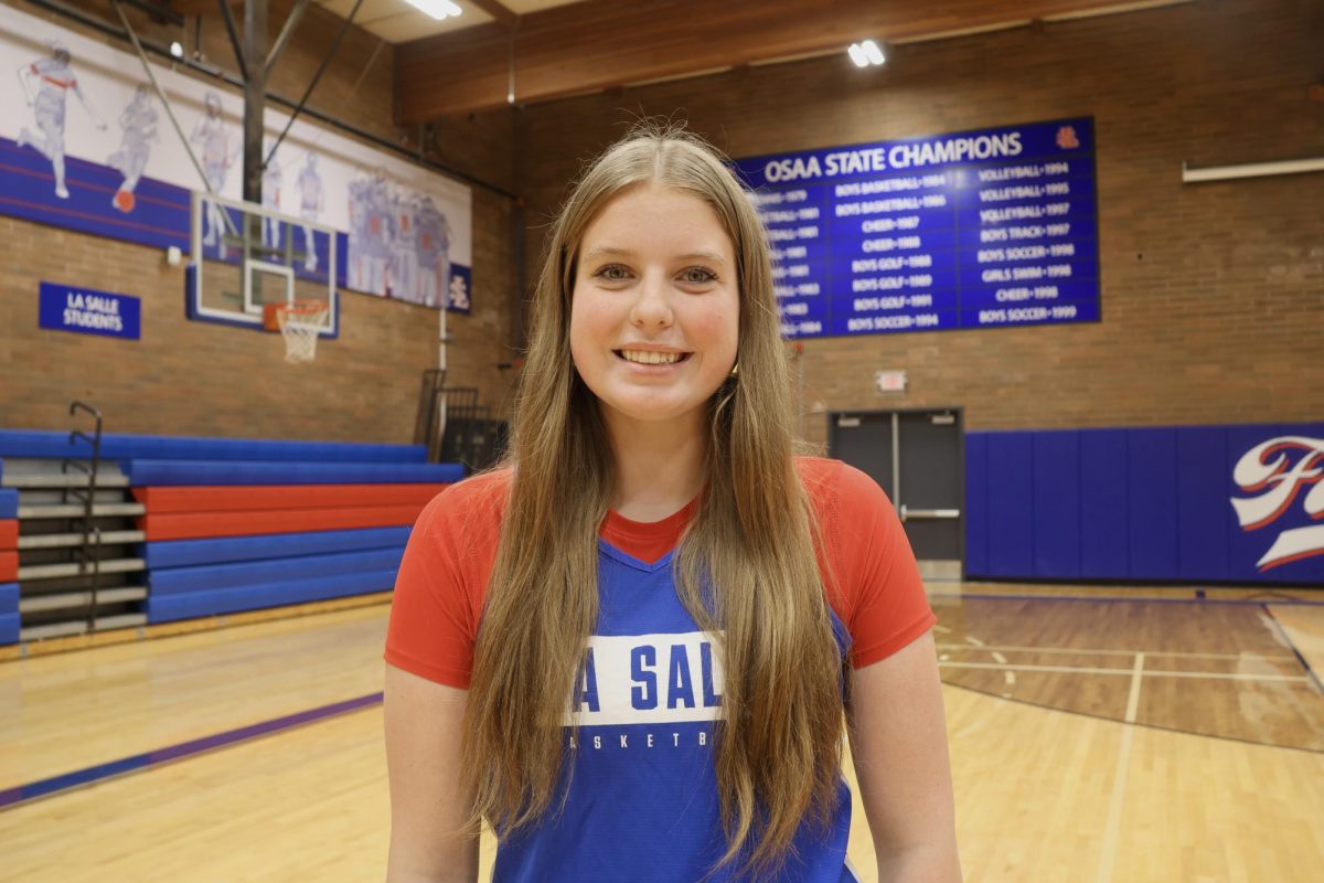 Junior Lucy Maloney’s favorite subjects are either math or biology.