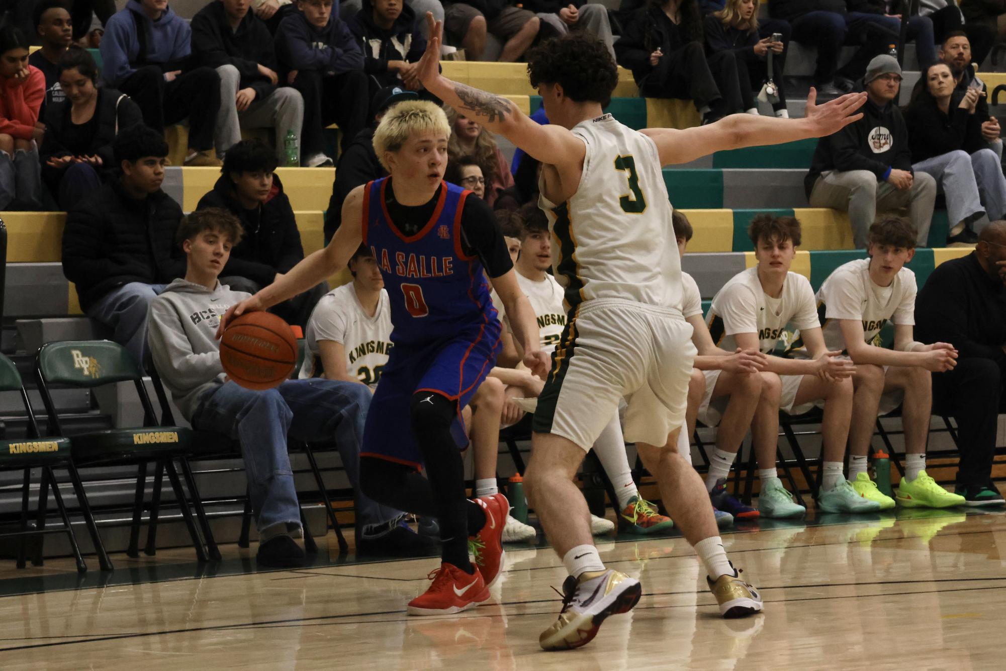 Photo Story: La Salle Boys Basketball Bests Rex Putnam 68-53 on the Road