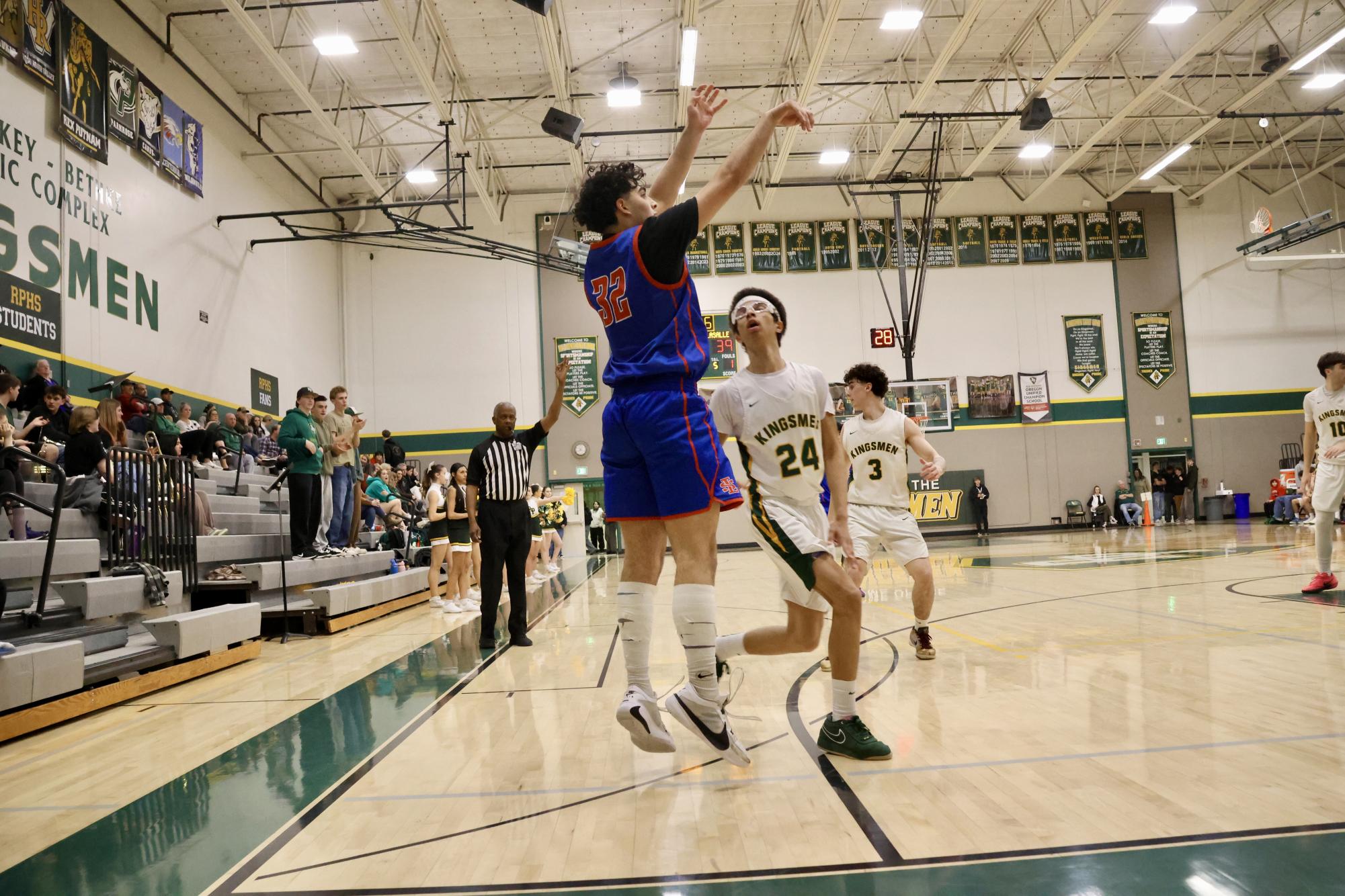 Photo Story: La Salle Boys Basketball Bests Rex Putnam 68-53 on the Road