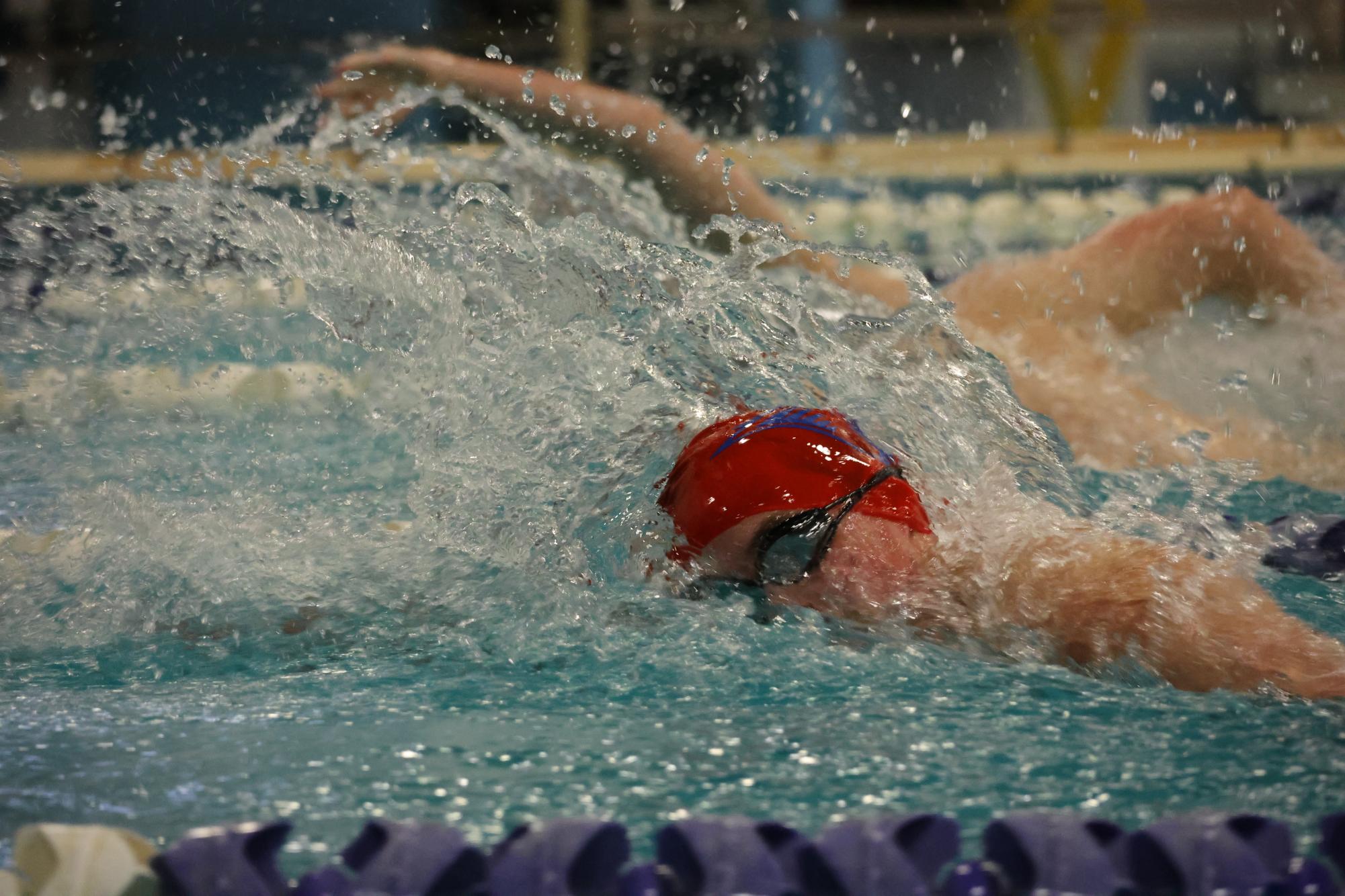 Falcons’ Last Plunge: La Salle Swim Team Hosts Their Senior Night