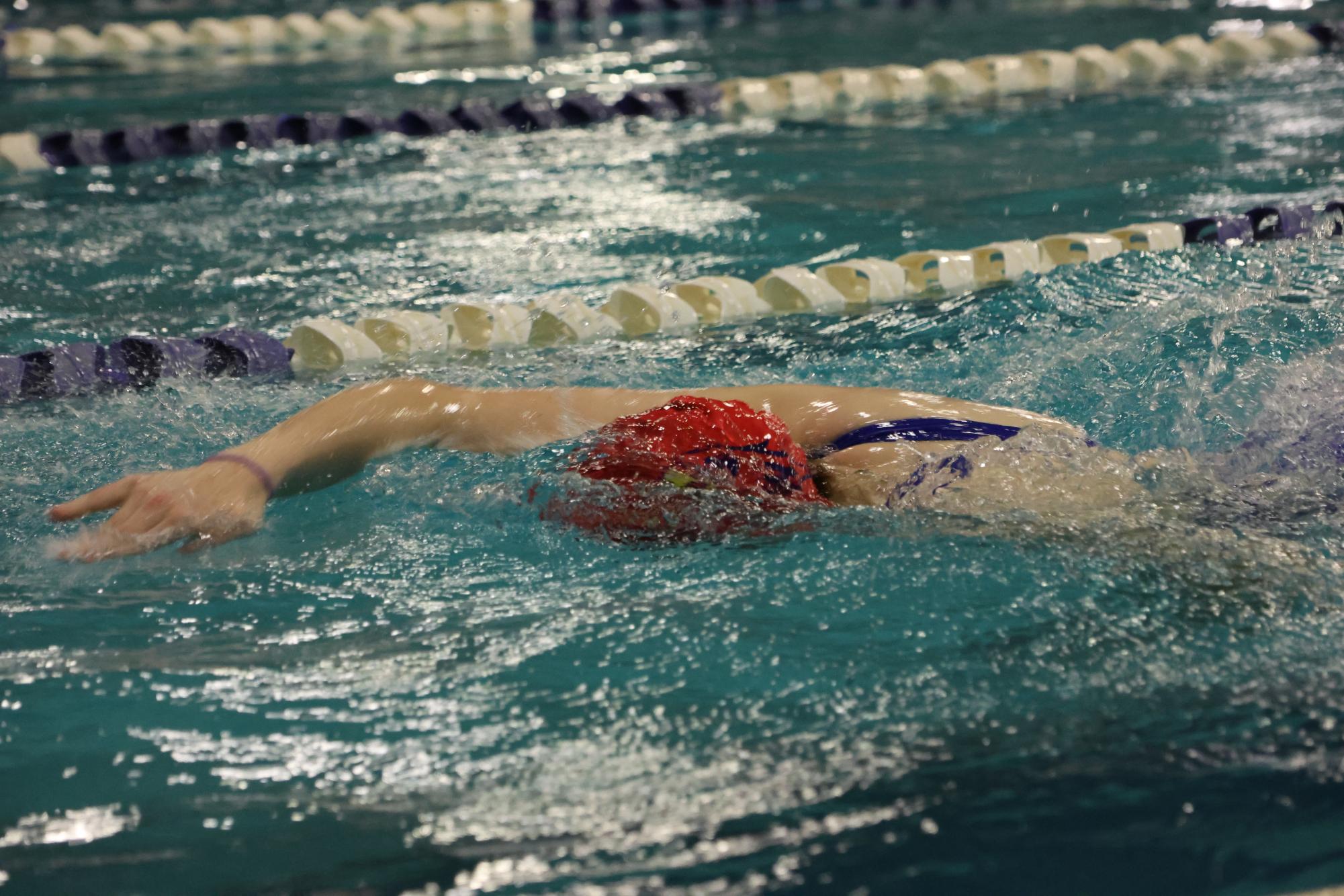 Falcons’ Last Plunge: La Salle Swim Team Hosts Their Senior Night