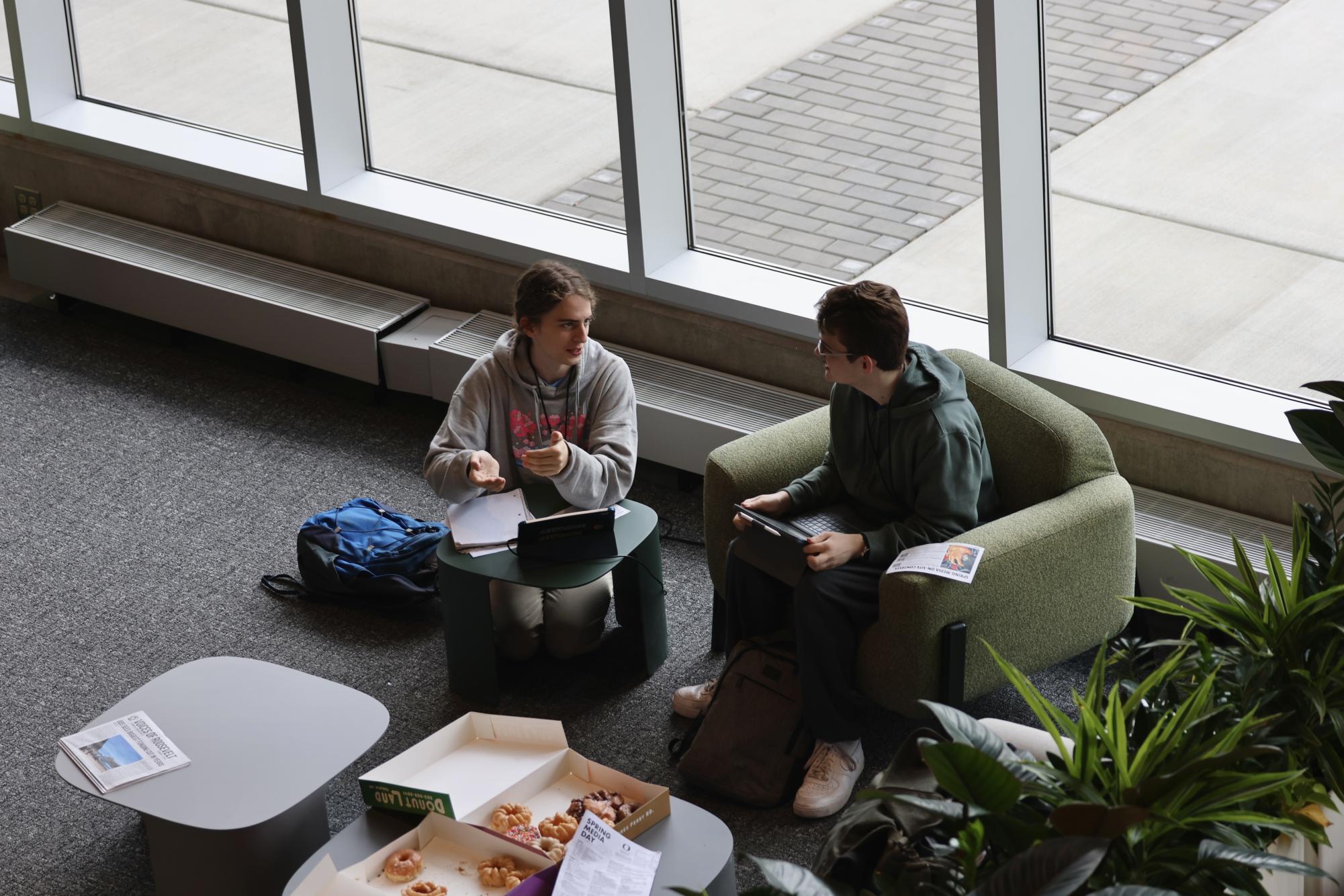 Falconer and Accipiter Students Venture to Annual Spring Media Day