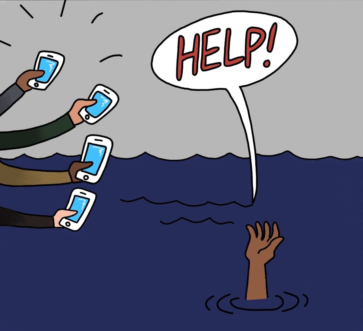 The longer violent content is consumed, the more the digital world and reality blur together into apathy. 
