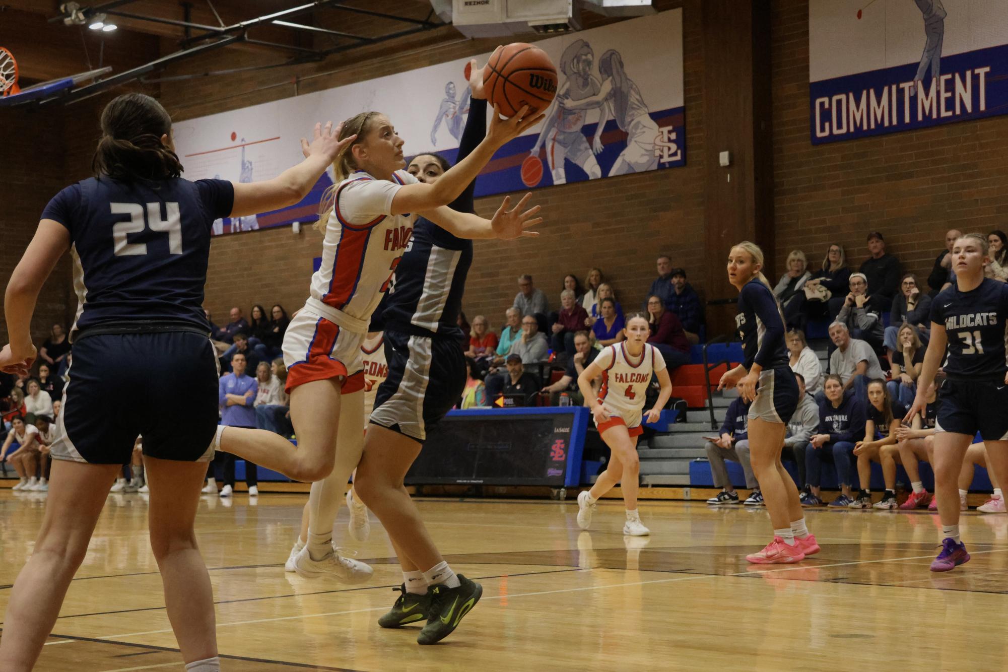 Girls Basketball Looks Ahead to Playoffs Following Senior Night Loss to Wilsonville
