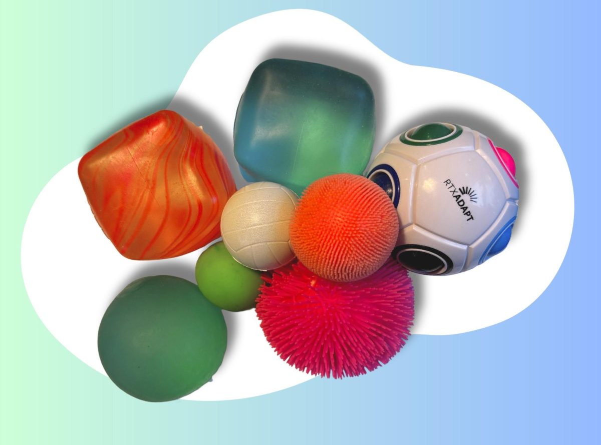 When searching for the different fidget toys, sophomore Olivia Klein usually goes with her friends, driving to different stores. “They’re really popular, so it was quite a process to look for all of them,” she said.