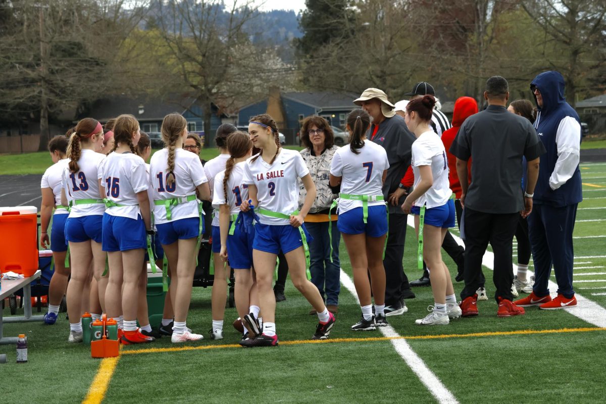 While the team is a mix of all the grade levels, according to the co-captains, they strive to improve and have fun through the course of the season.