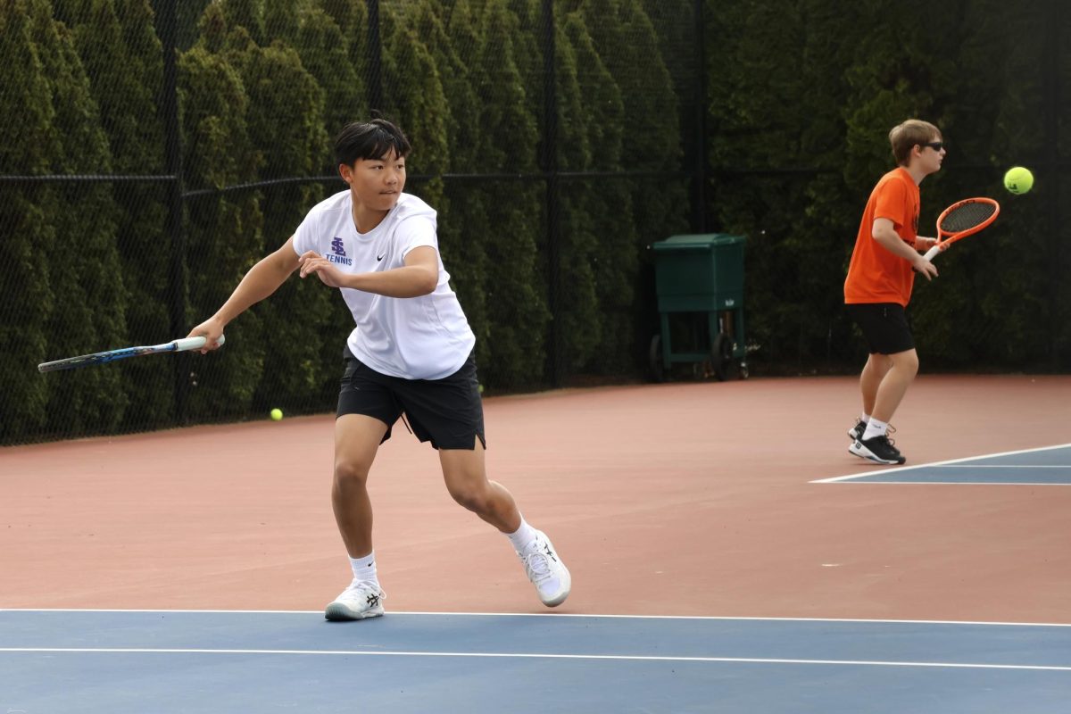 Tennis and soccer have been a part of junior Nolan Wong’s life since he was young.