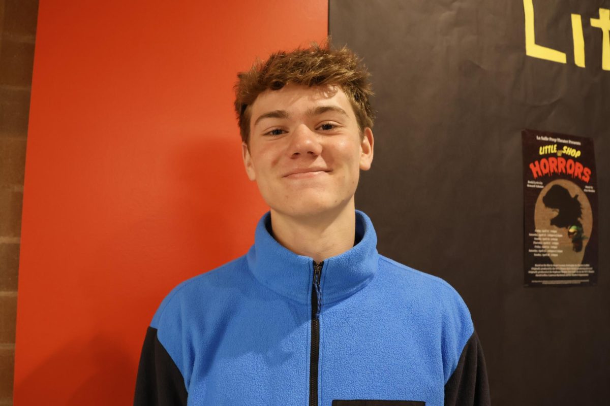During the winter, junior Calvin Yalon enjoys skiing.
