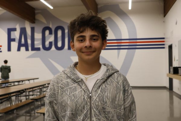 Freshman Joseph Elkhal describes himself as energetic, as he prefers to be productive instead of staying inactive.