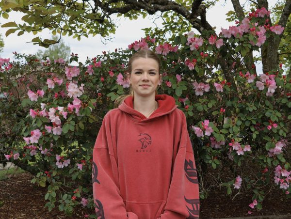 This year, senior Aurora Wiedoff’s favorite class is Honors French 4. “Our entire class has been together for four years … so we have a good community,” she said.