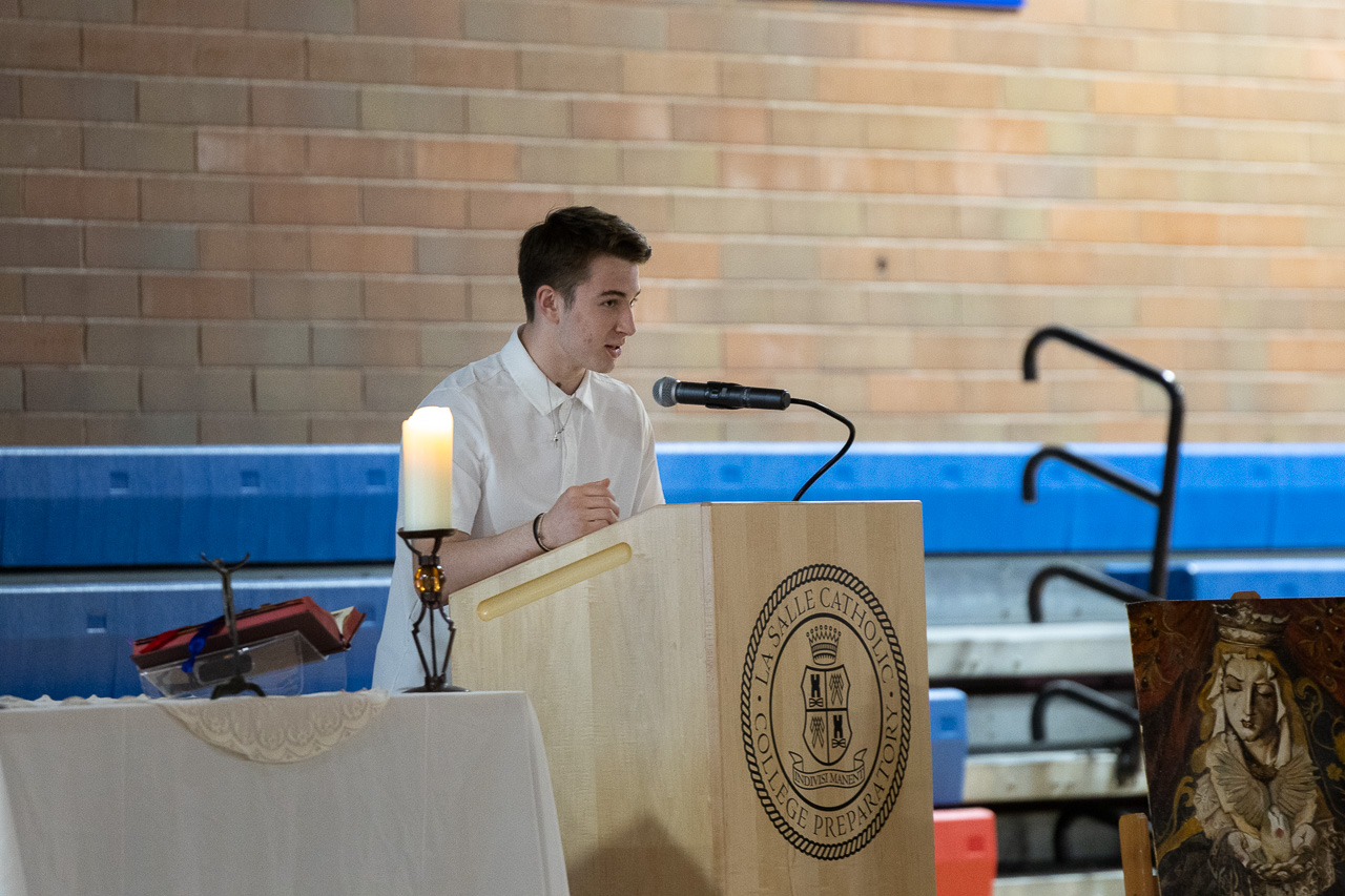 La Salle Community Gathers Together For Easter Mass