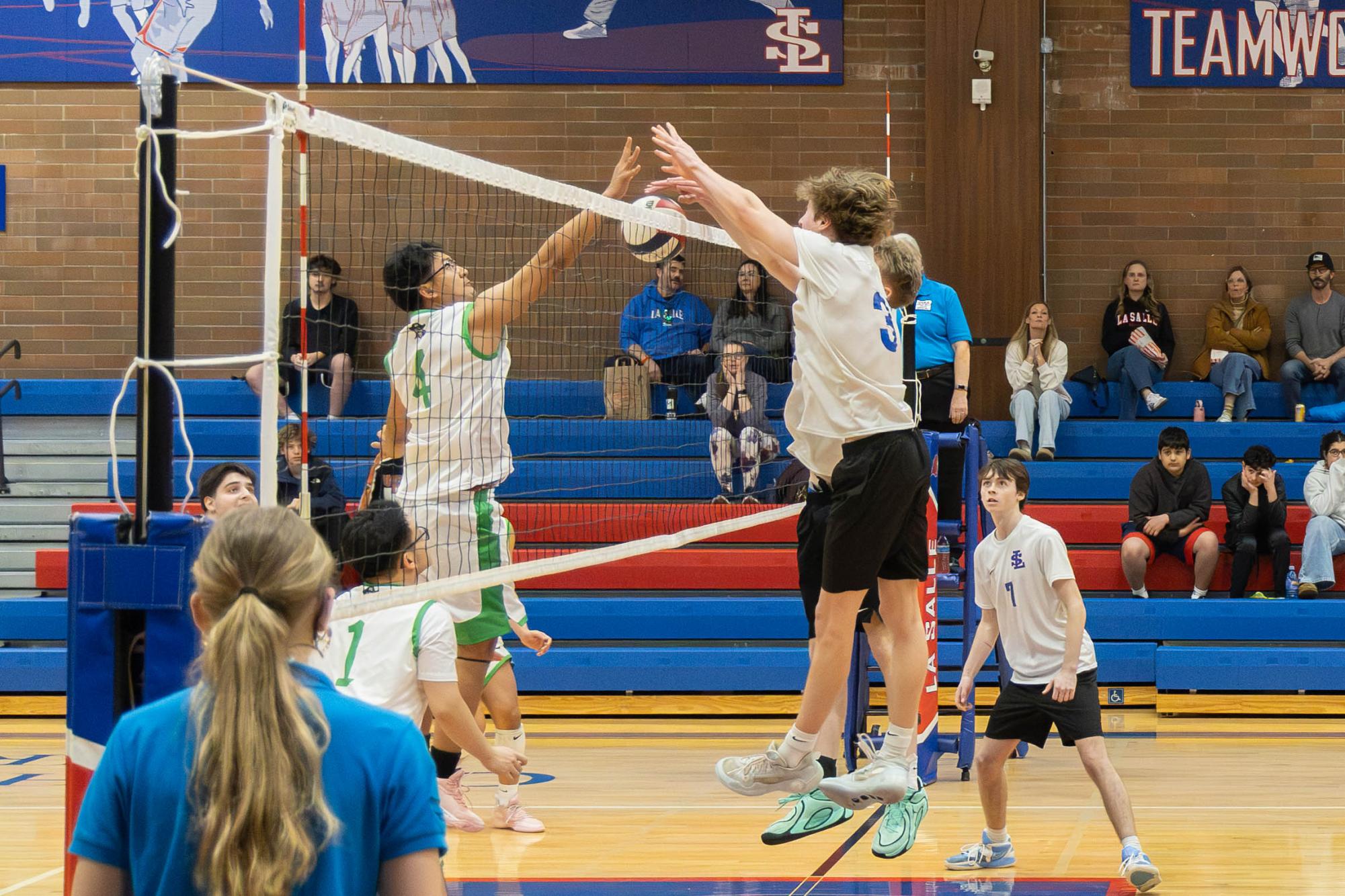 Photo Story: Boys Volleyball Succumbs to Reynolds High School in a Close 3–2 Loss