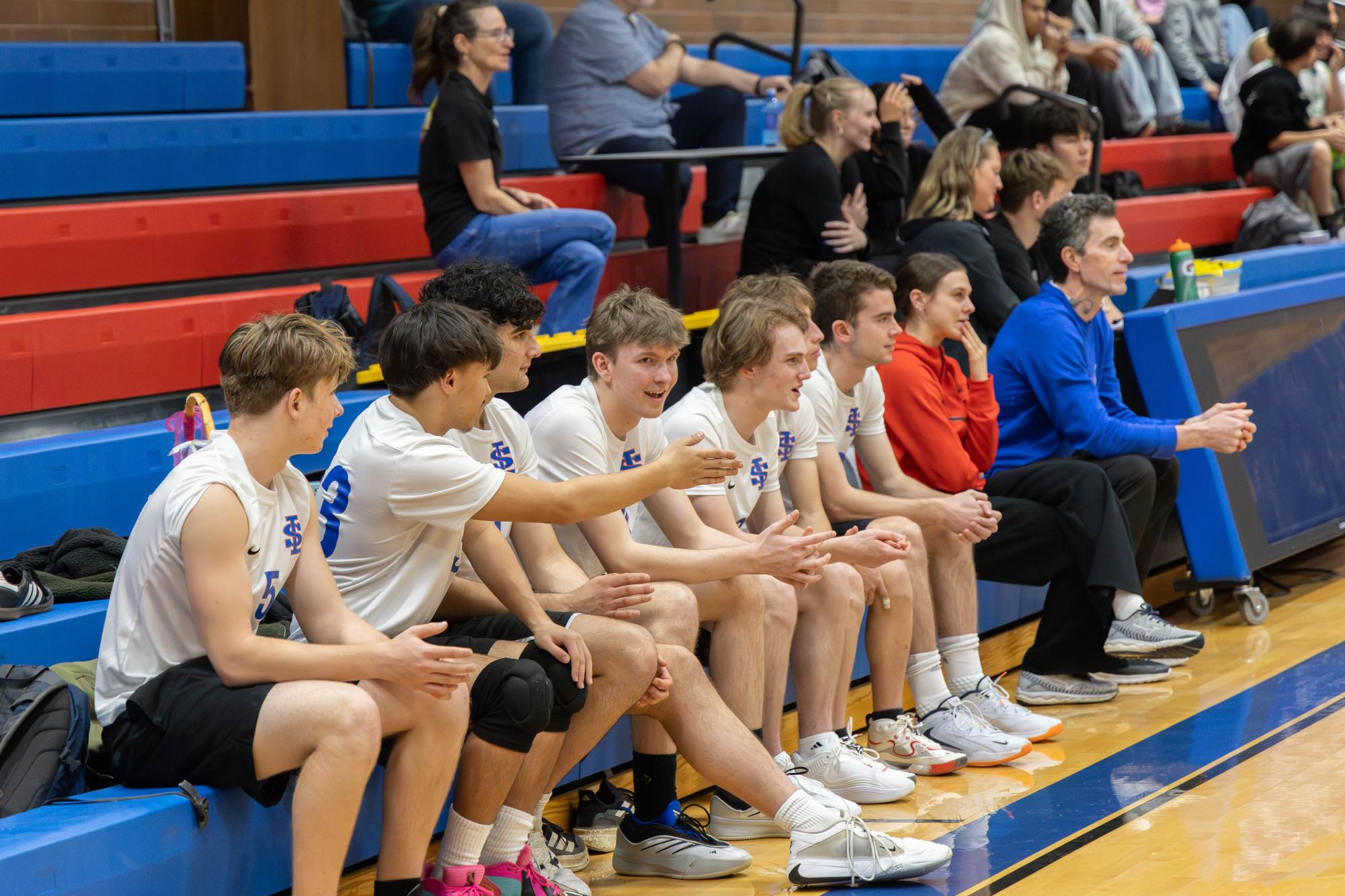Photo Story: Boys Volleyball Succumbs to Reynolds High School in a Close 3–2 Loss