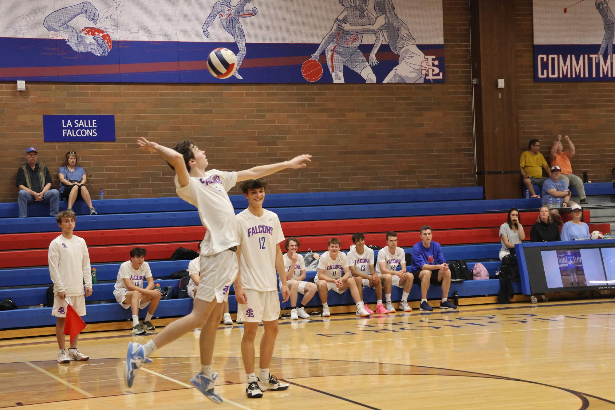 Photo Story: La Salle Varsity Boys Volleyball Dominates Barlow in 3-0 Victory